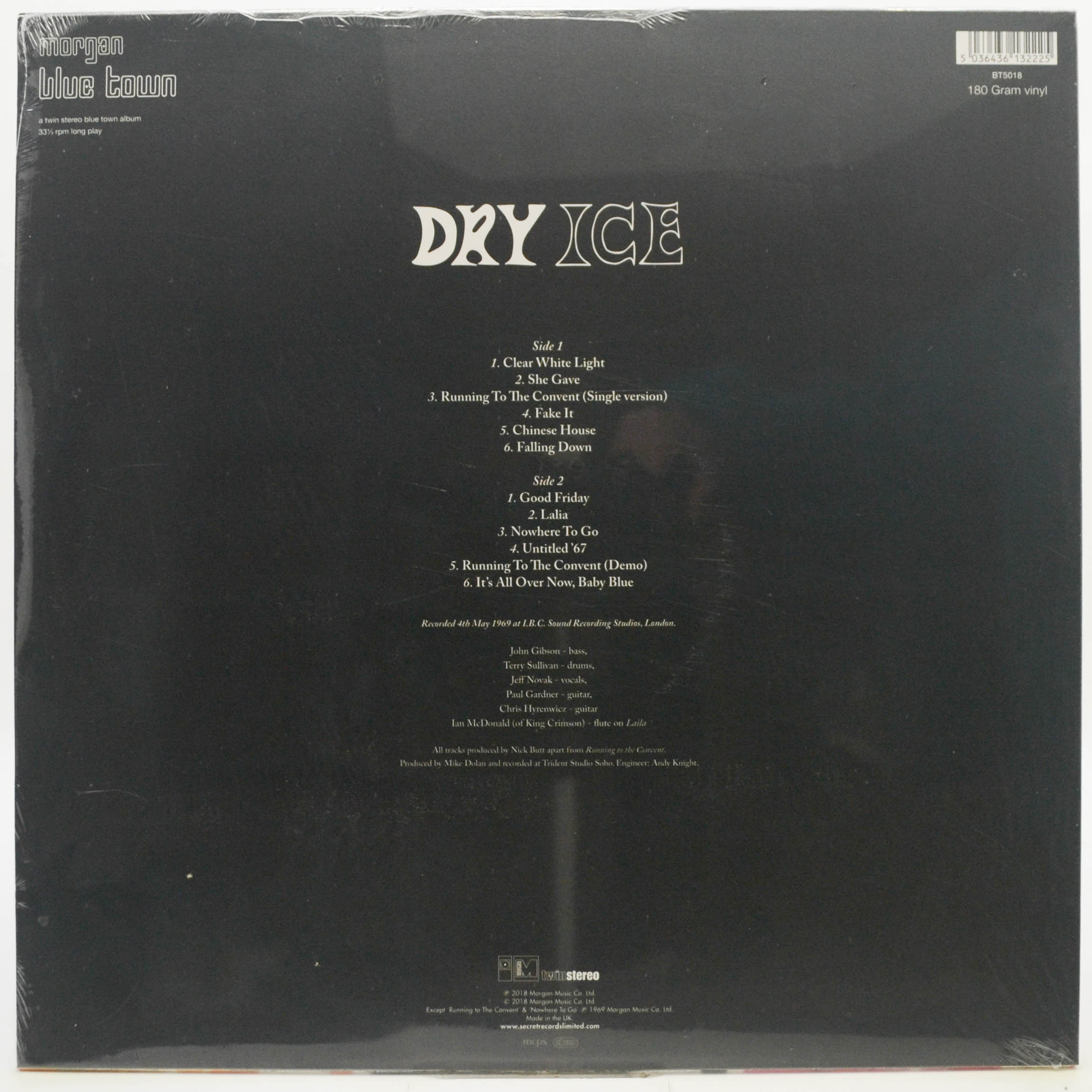 Виниловая пластинка Dry Ice — Dry Ice (UK), 2018