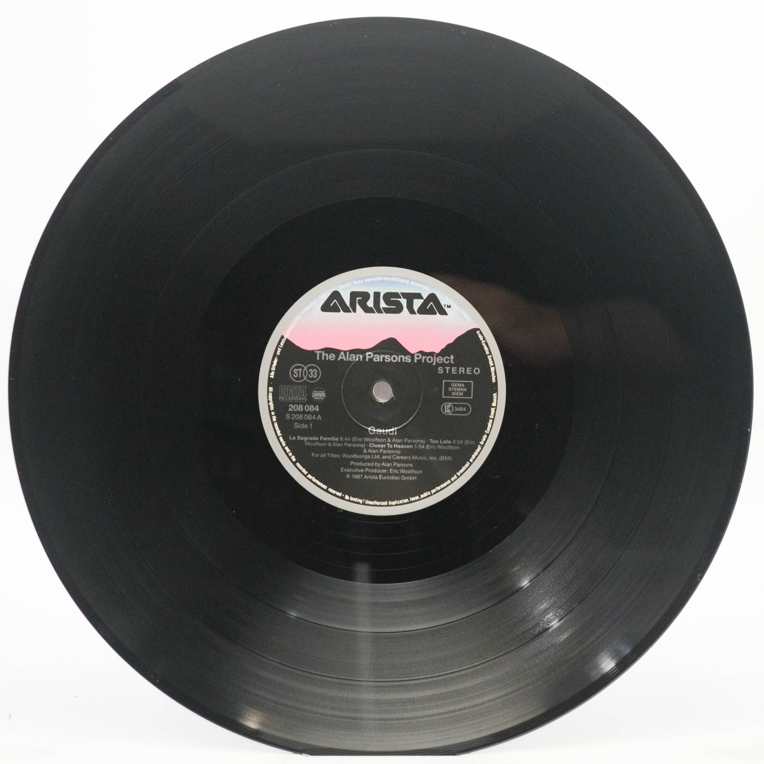 The Alan Parsons Project — Gaudi, 1987