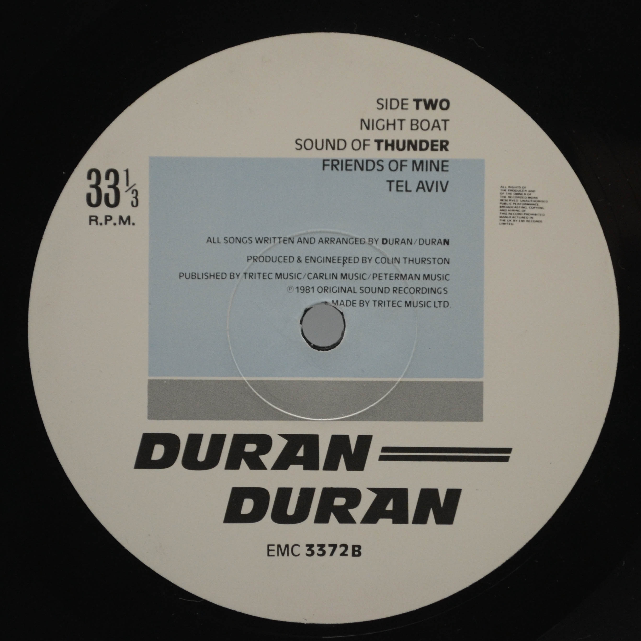 Duran Duran — Duran Duran (1-st, UK), 1981
