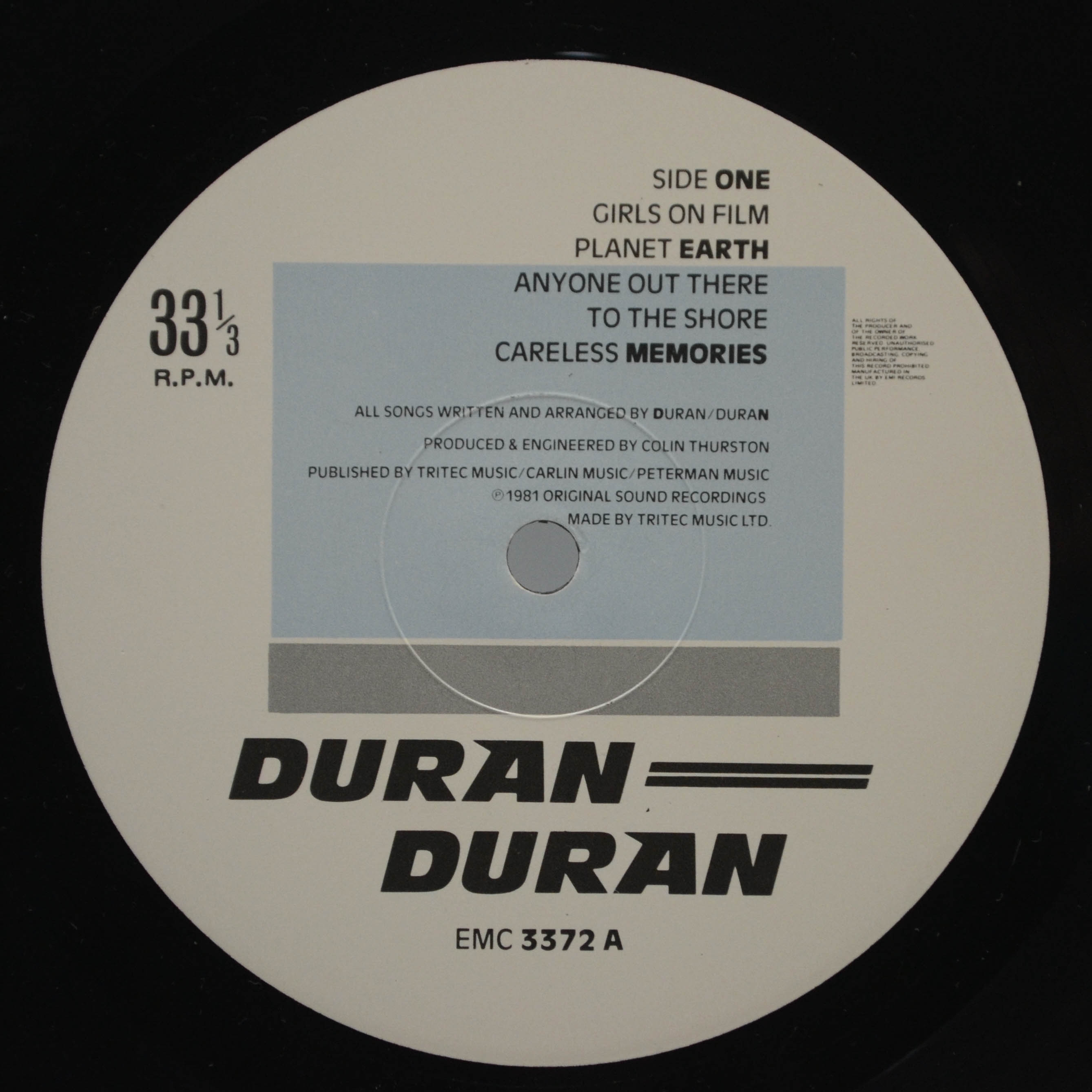 Duran Duran — Duran Duran (1-st, UK), 1981