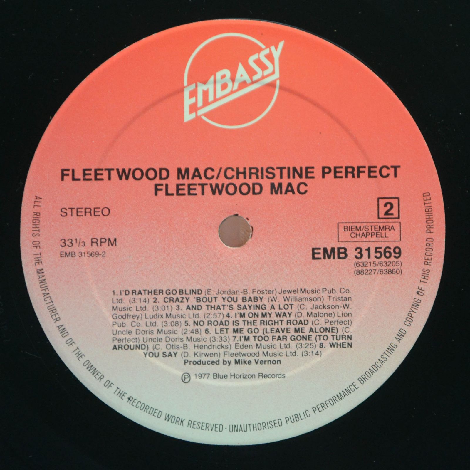 Fleetwood Mac And Christine Perfect — Albatross, 1977