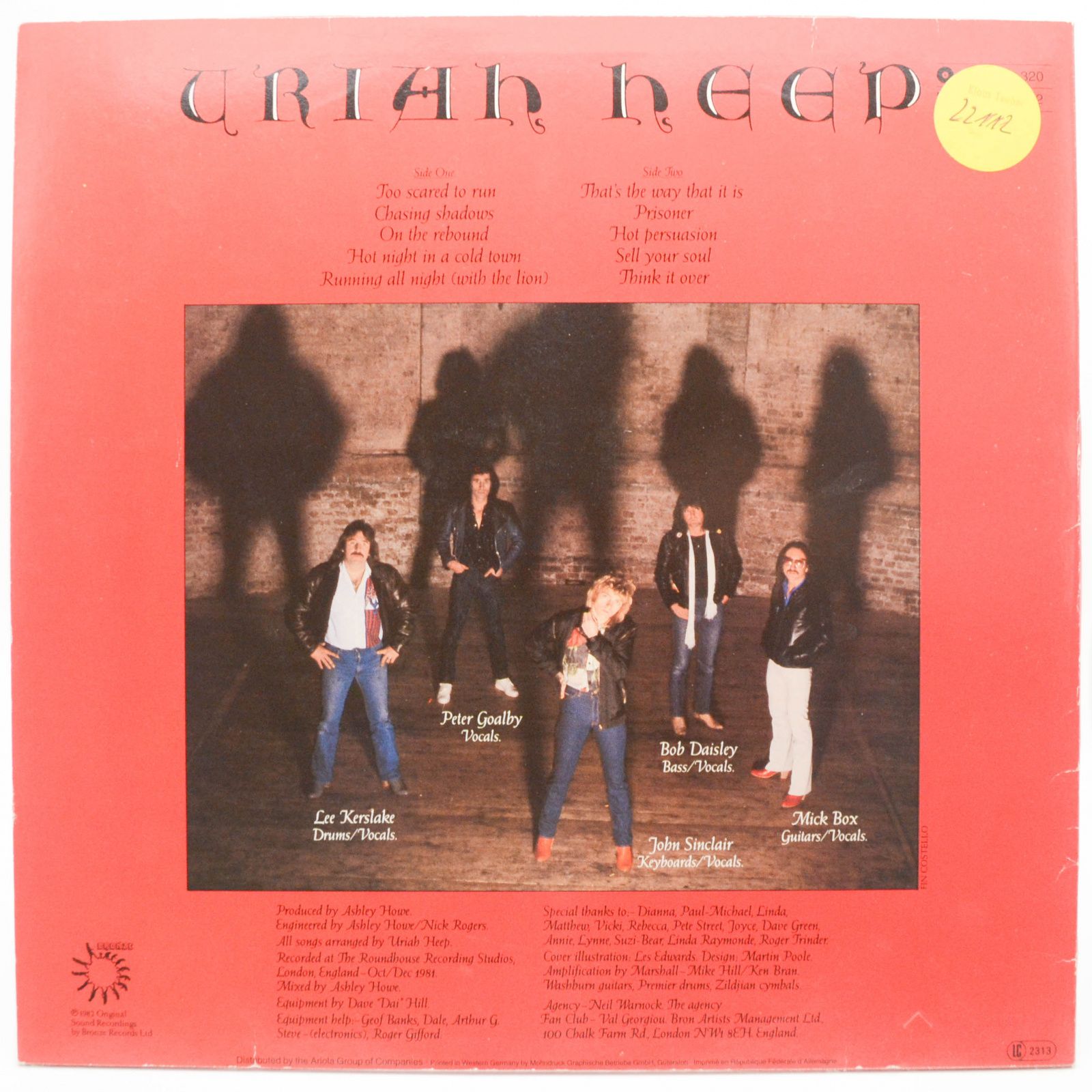 Uriah Heep — Abominog, 1982
