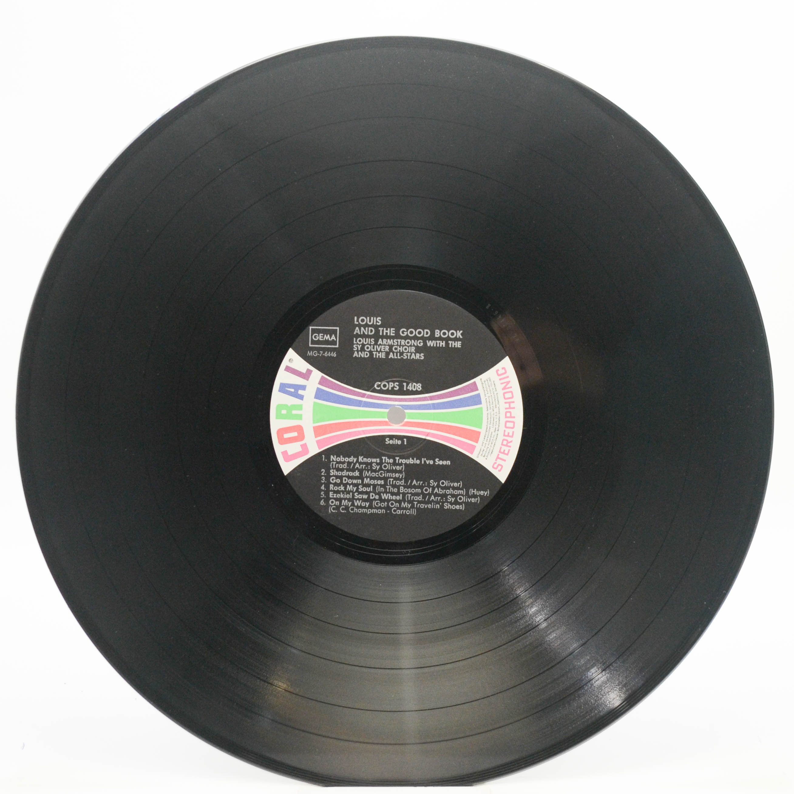 Louis Armstrong And His All-Stars With The Sy Oliver Choir — Louis And The Good Book, 1971