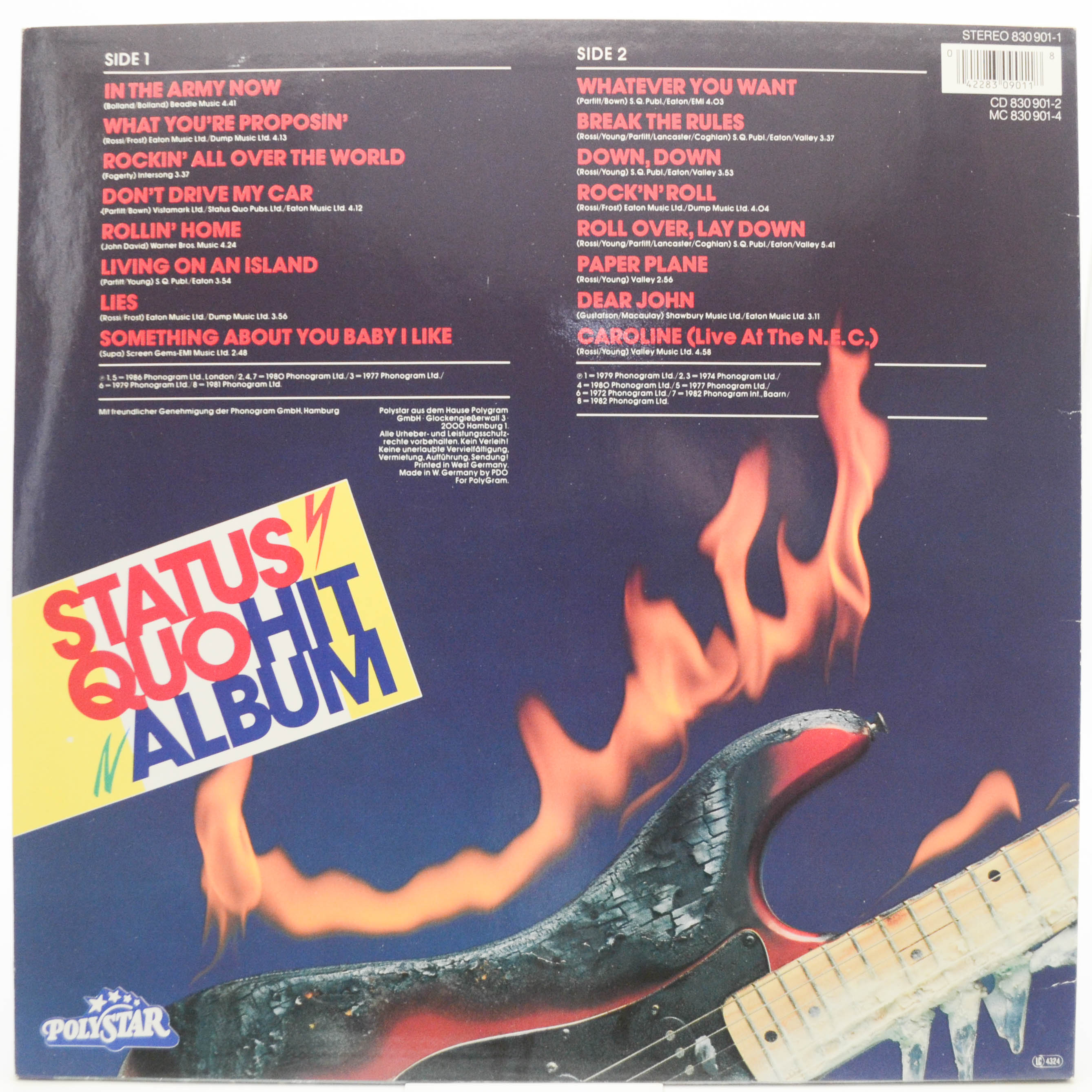 Status Quo — Hit Album, 1988