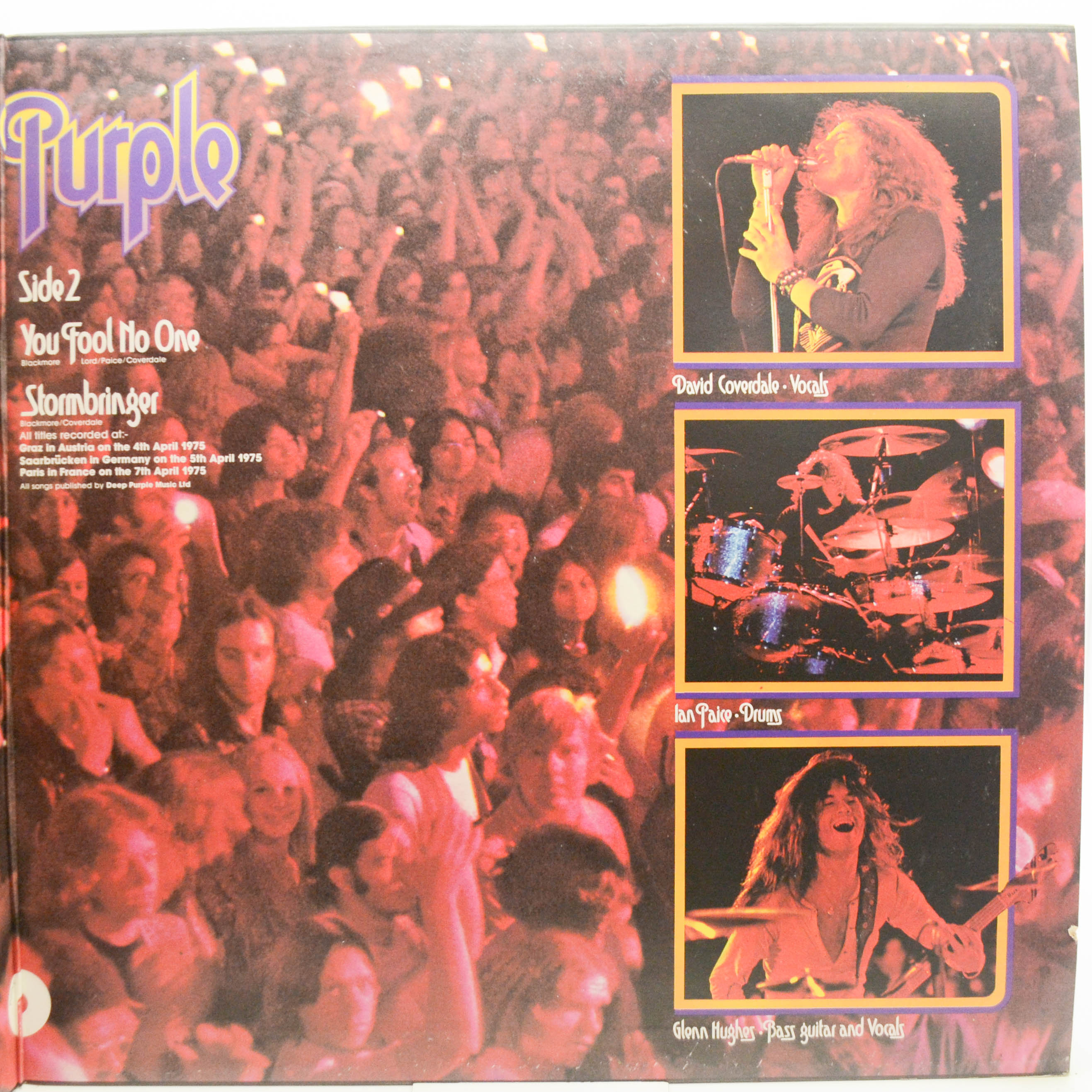 Deep Purple — Made In Europe, 1976