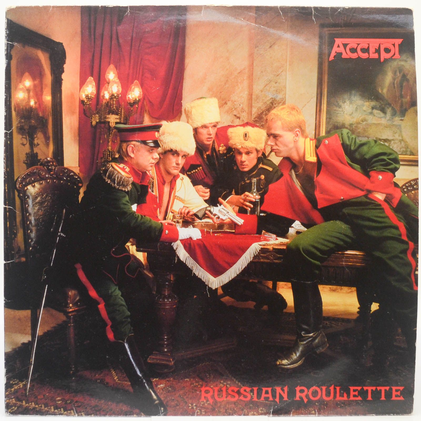 Accept m. 1986 - Russian Roulette. Accept Russian Roulette 1986 обложка. Accept Russian Roulette обложка альбома. Accept 1986 Russian Roulette обложка альбома.