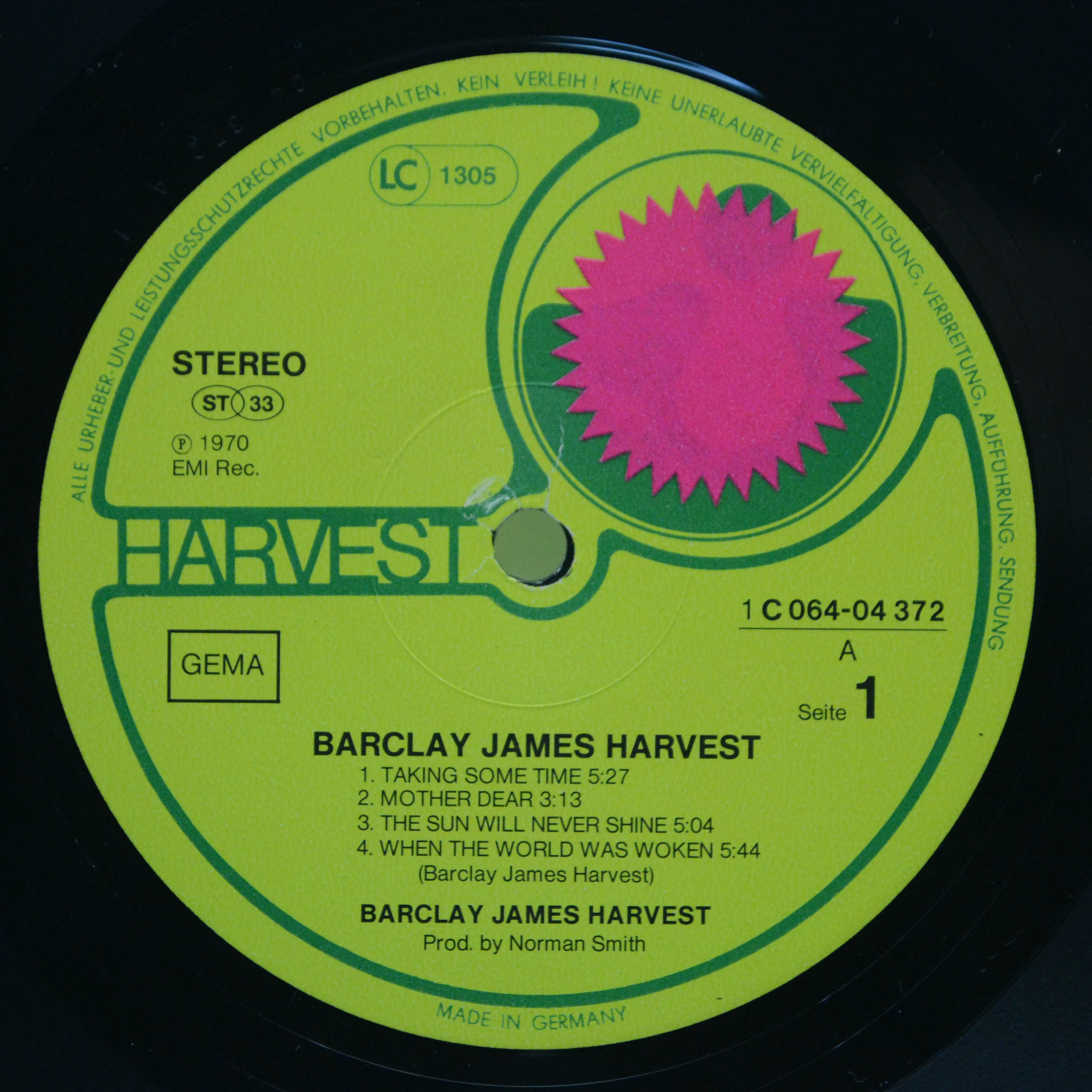 Barclay James Harvest — Barclay James Harvest, 1970