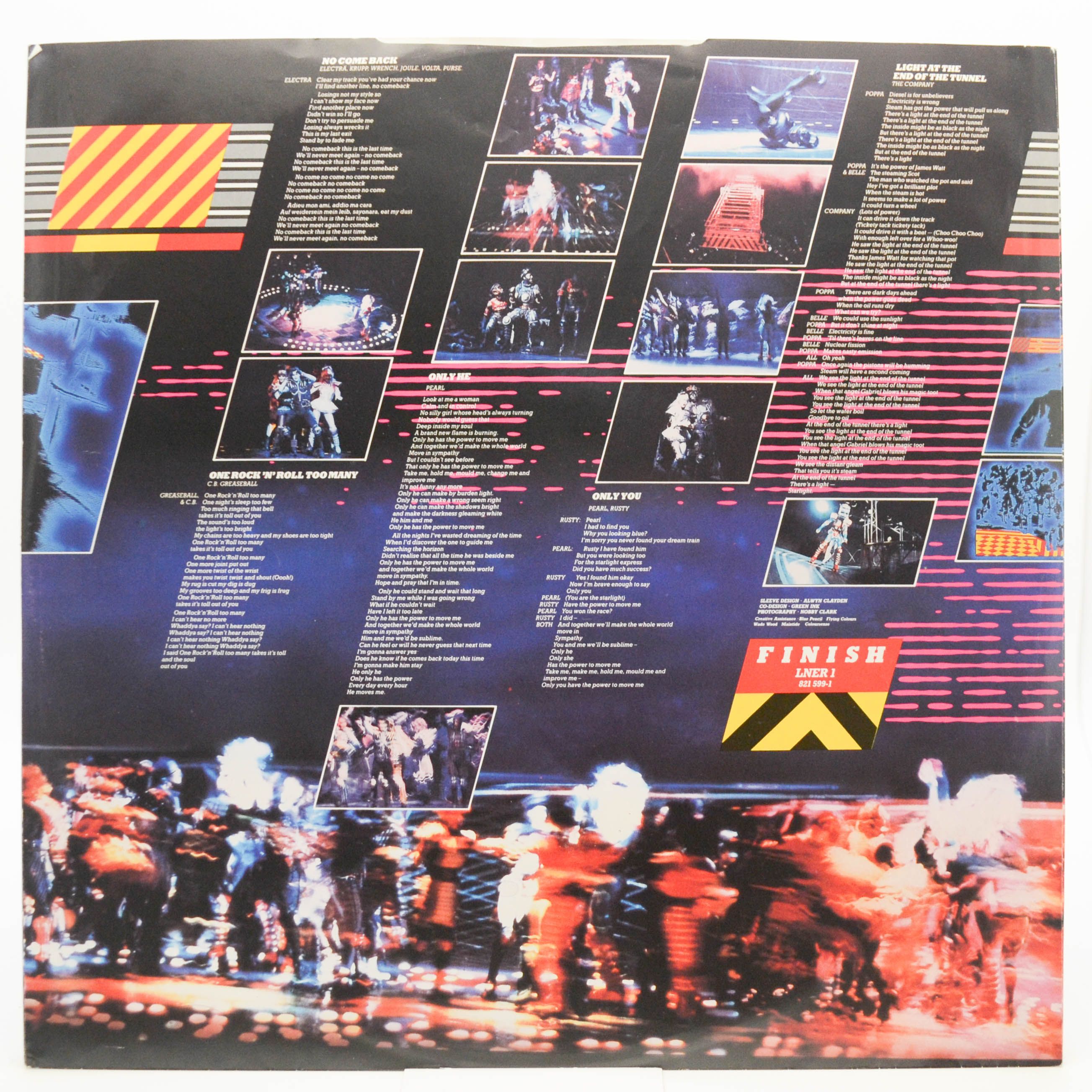 Andrew Lloyd Webber — Starlight Express (2LP, 1-st, UK, booklet), 1984