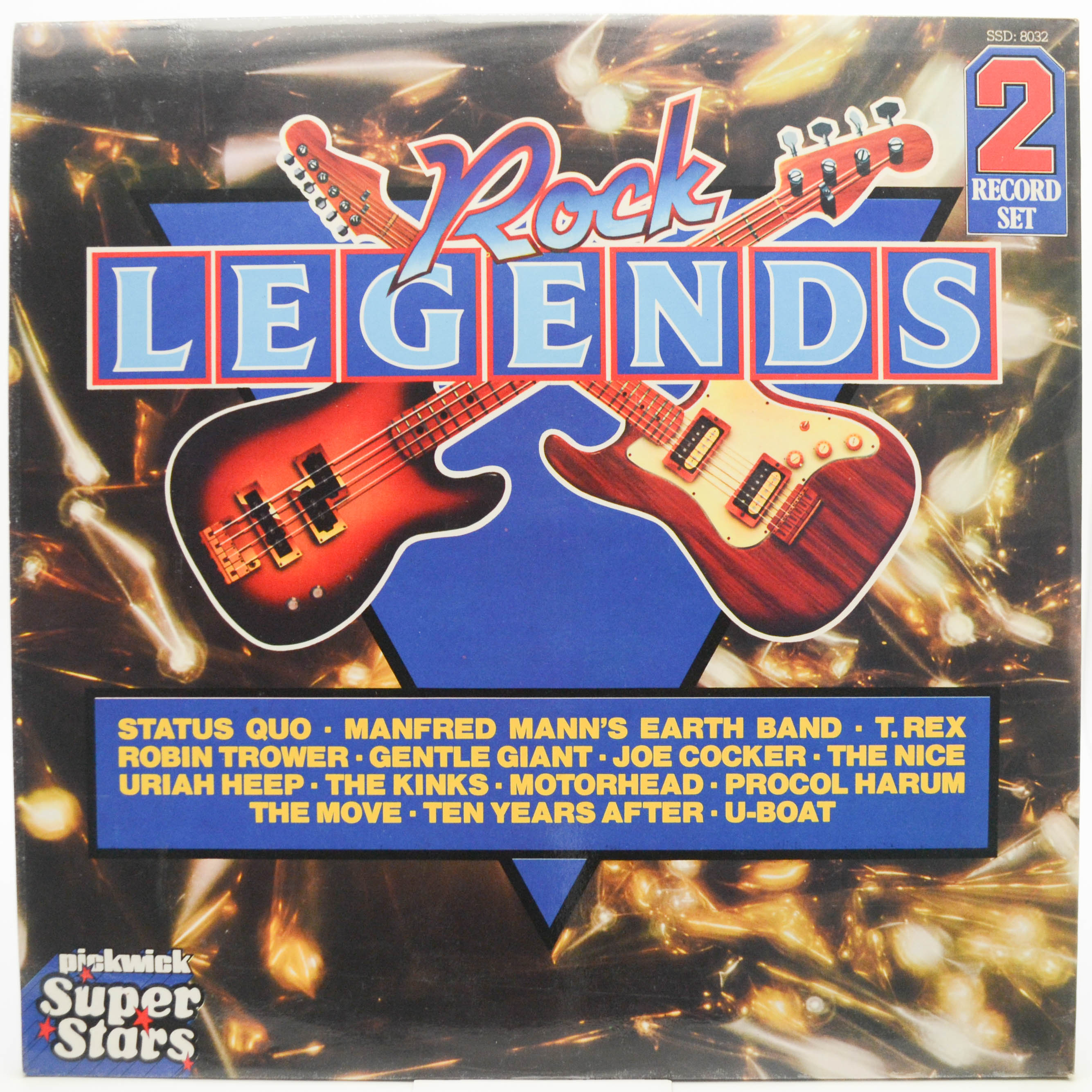 Various — Rock Legends (2LP), 1980