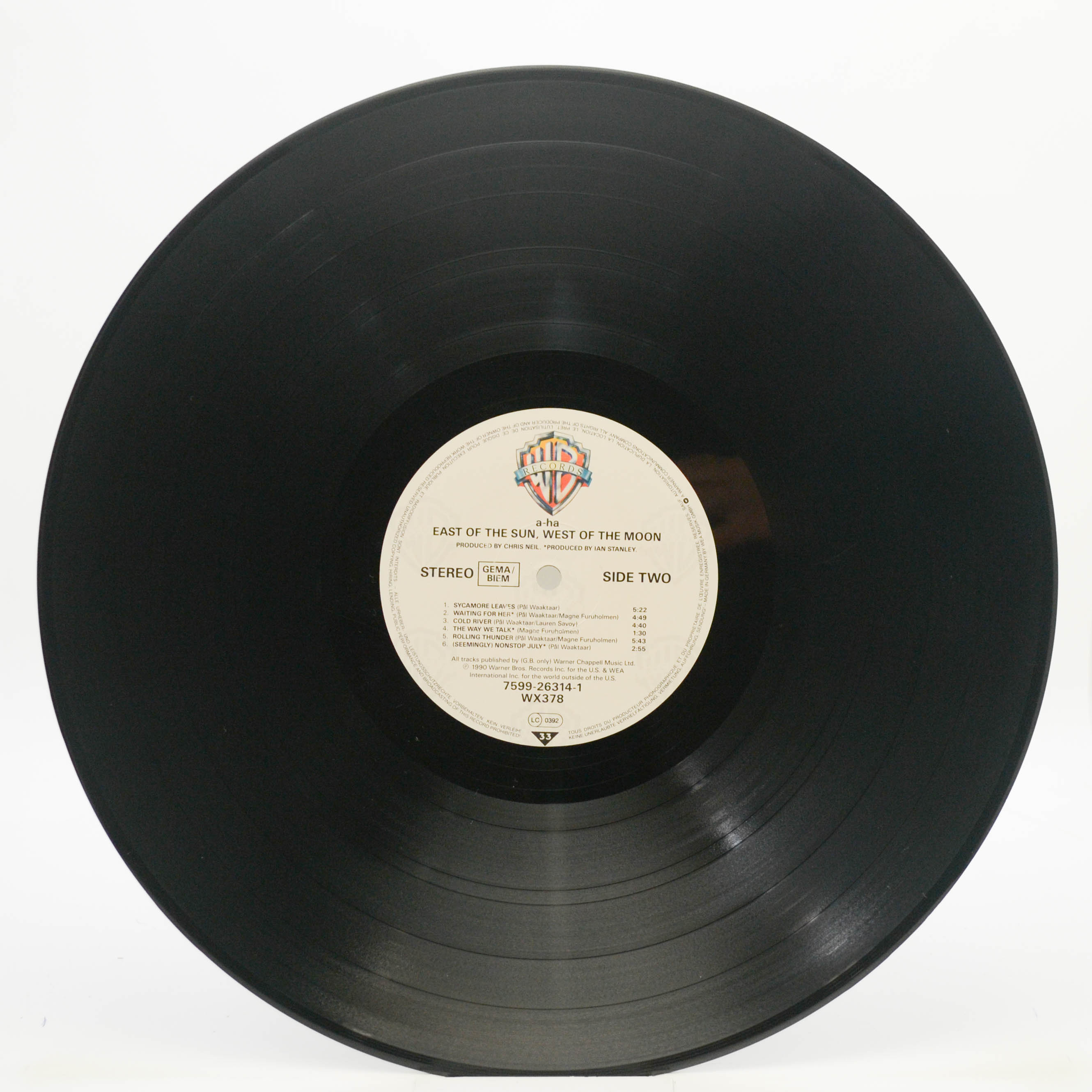 a-ha — East Of The Sun, West Of The Moon, 1990