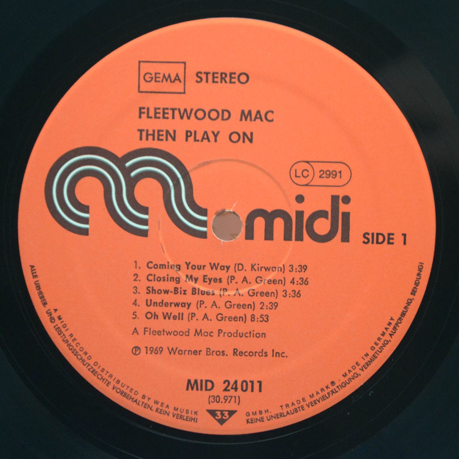 Fleetwood Mac — Then Play On, 1969