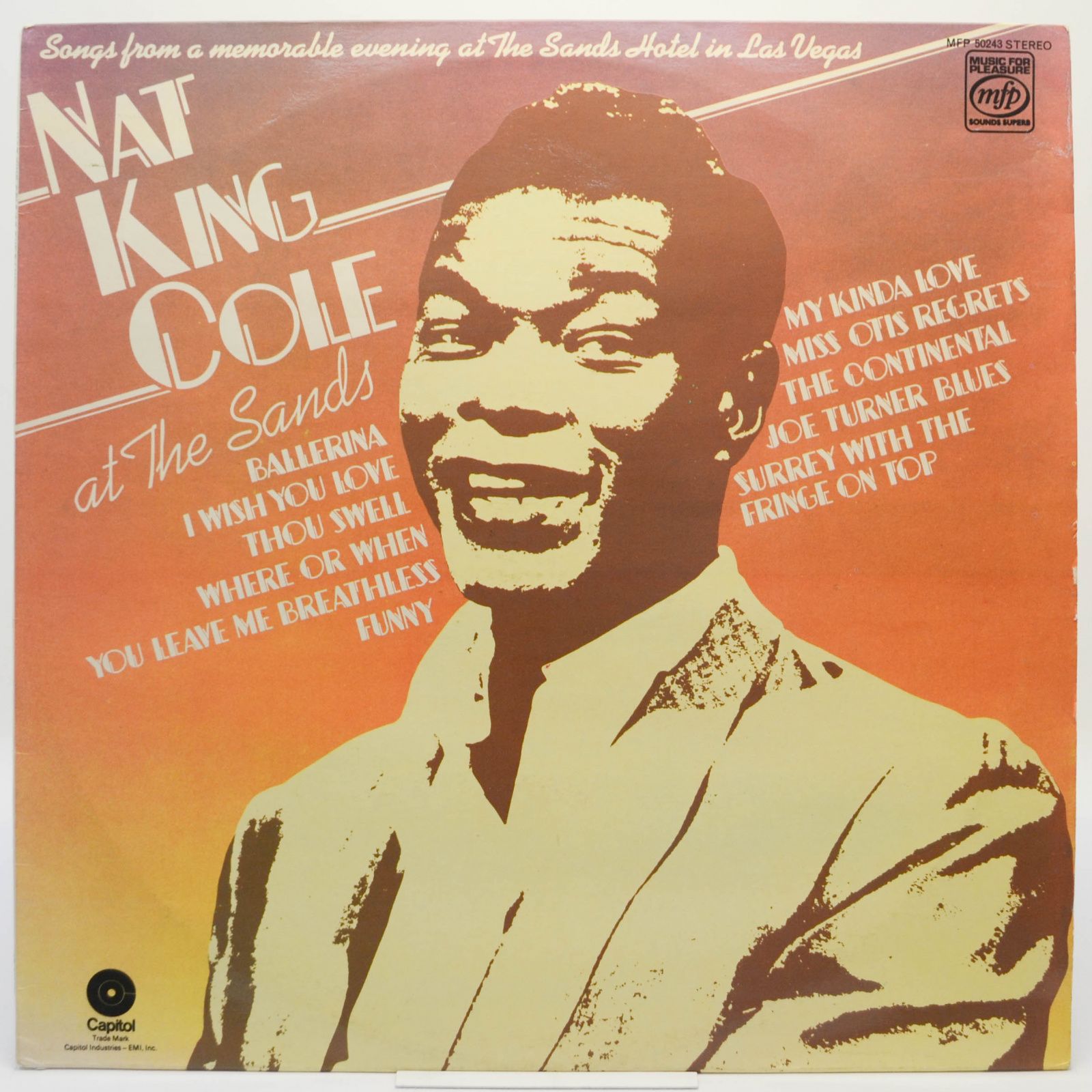 Nat King Cole At The Sands (UK), 1966