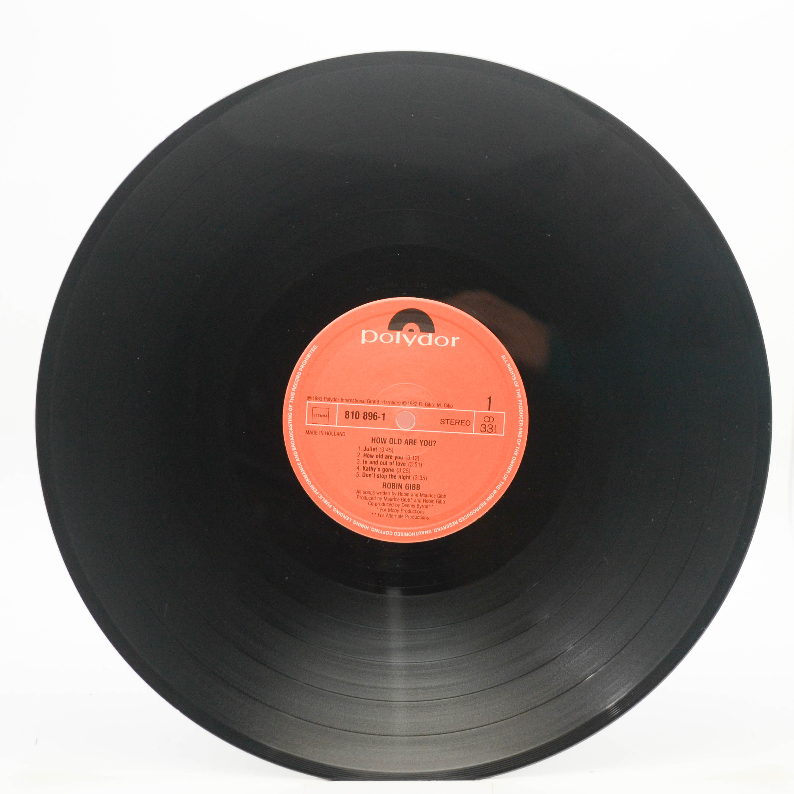 Robin Gibb — How Old Are You?, 1983