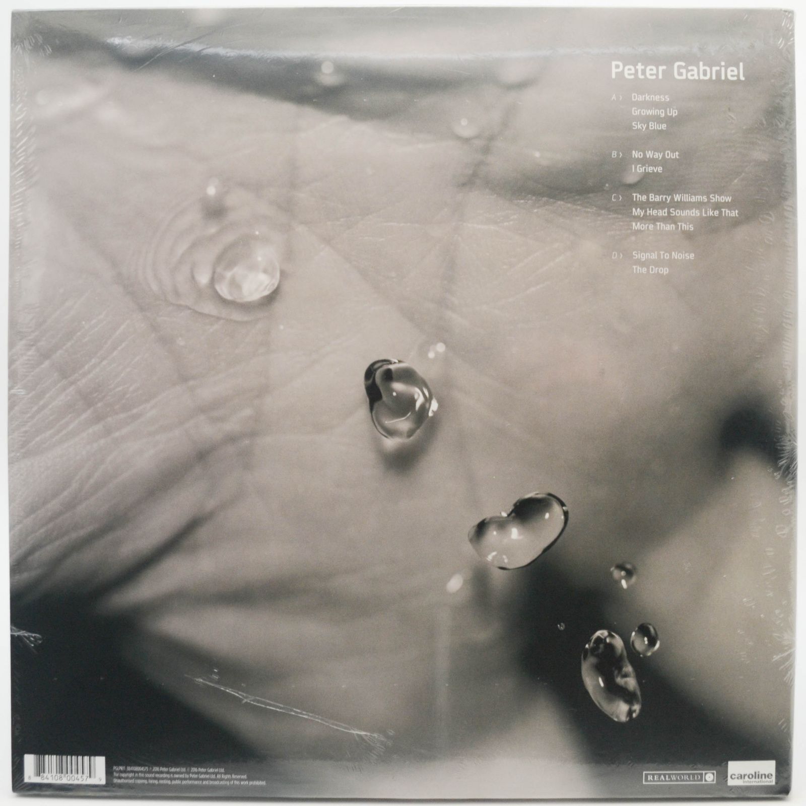 Peter Gabriel — Up (2LP), 2016