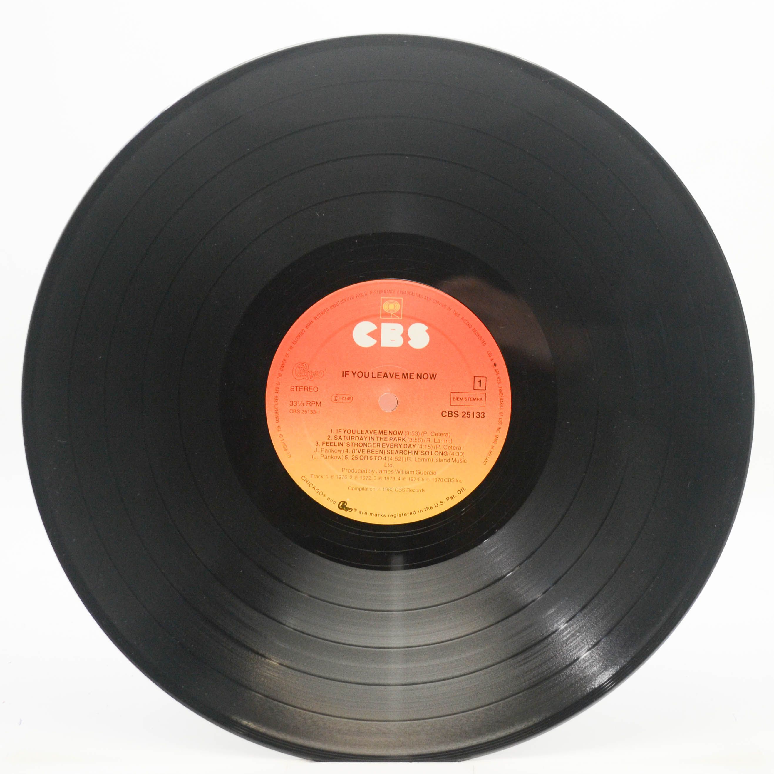 Chicago — If You Leave Me Now, 1982