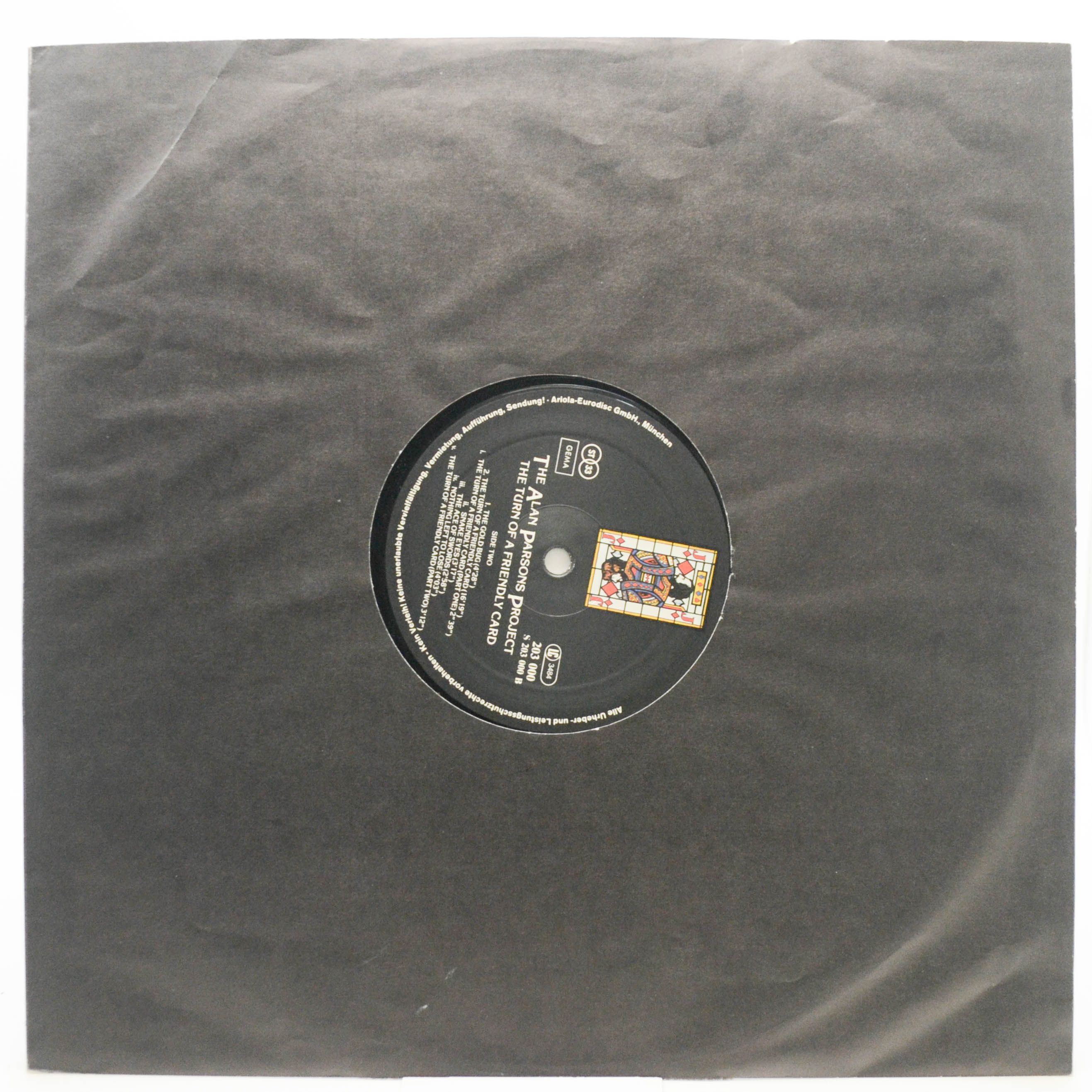 Alan Parsons Project — The Turn Of A Friendly Card, 1980