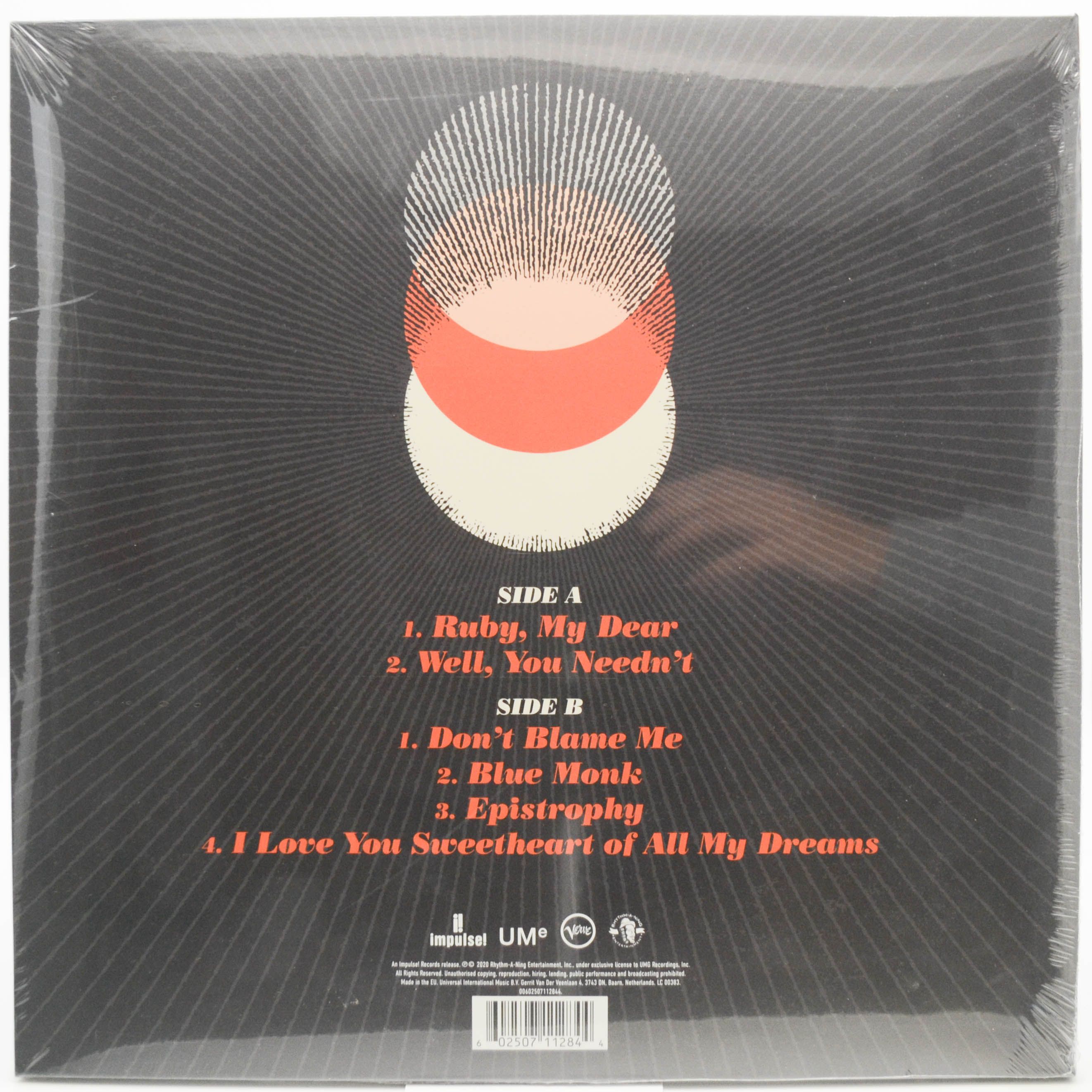 Thelonious Monk — Palo Alto, 2020