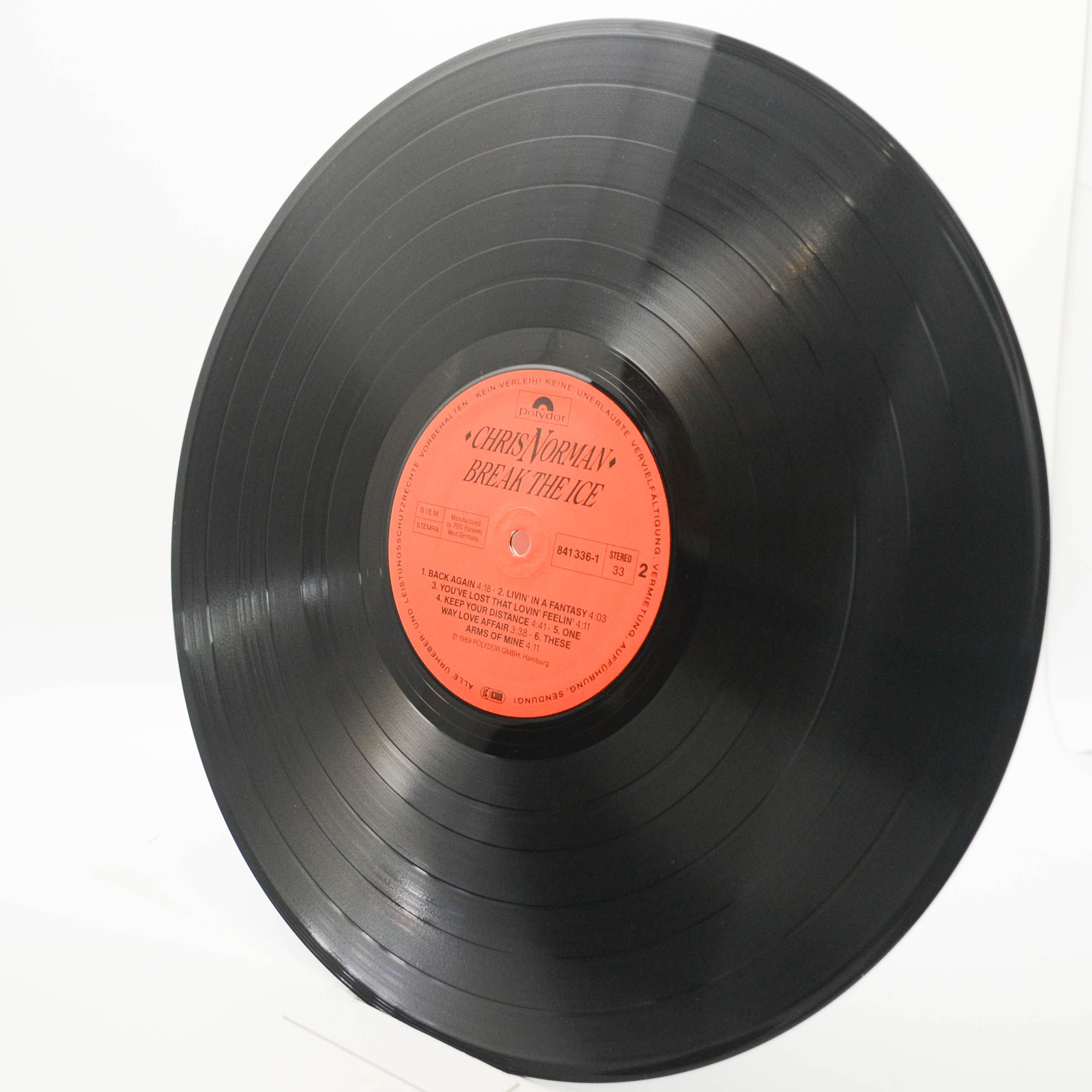 Chris Norman — Break The Ice, 1989