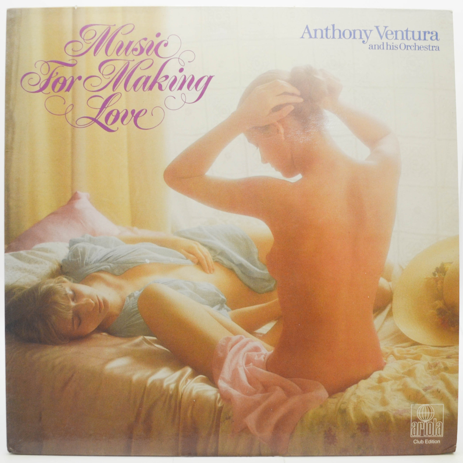 Виниловая пластинка Anthony Ventura And His Orchestra — Music For Making Love, 1979