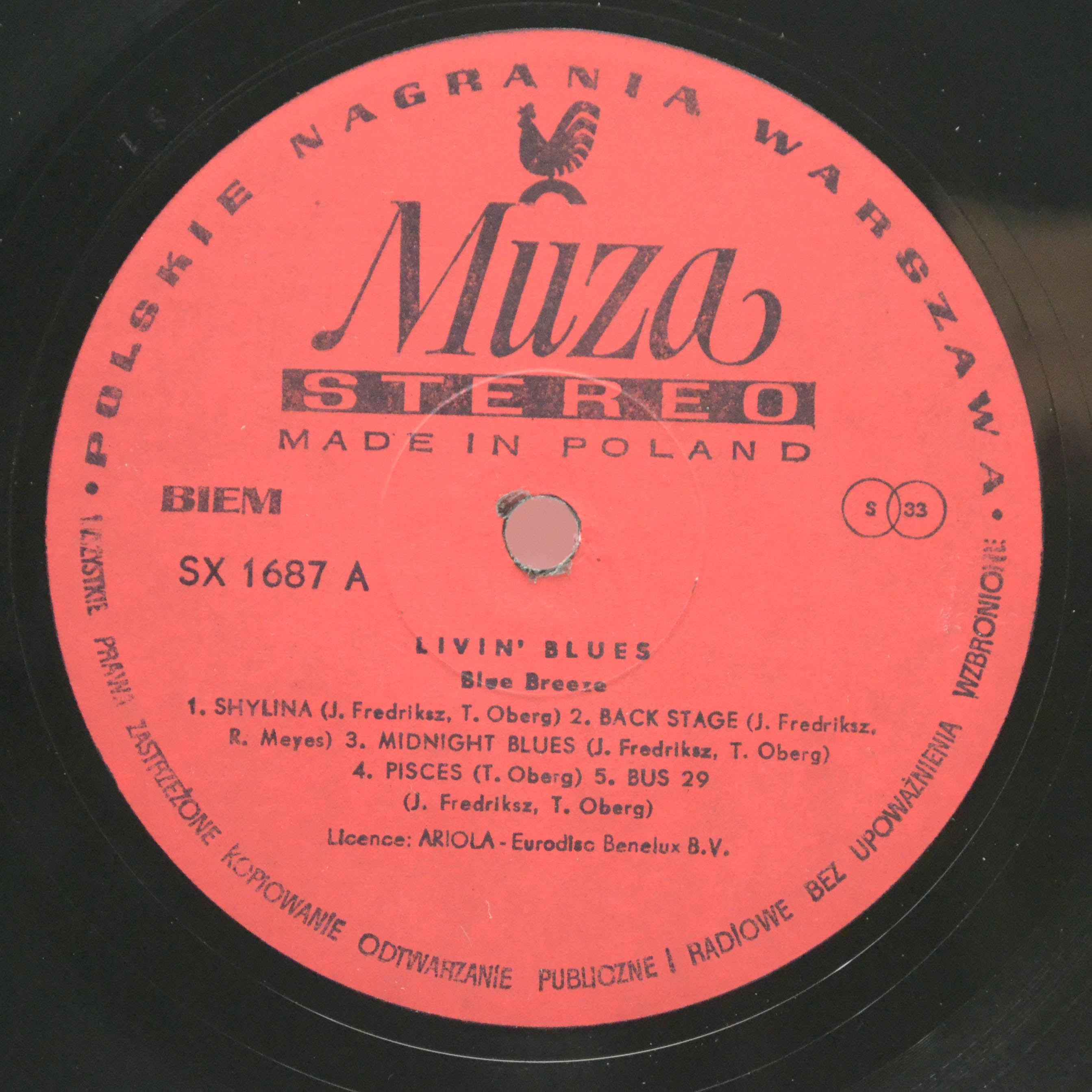 Livin' Blues — Blue Breeze, 1978