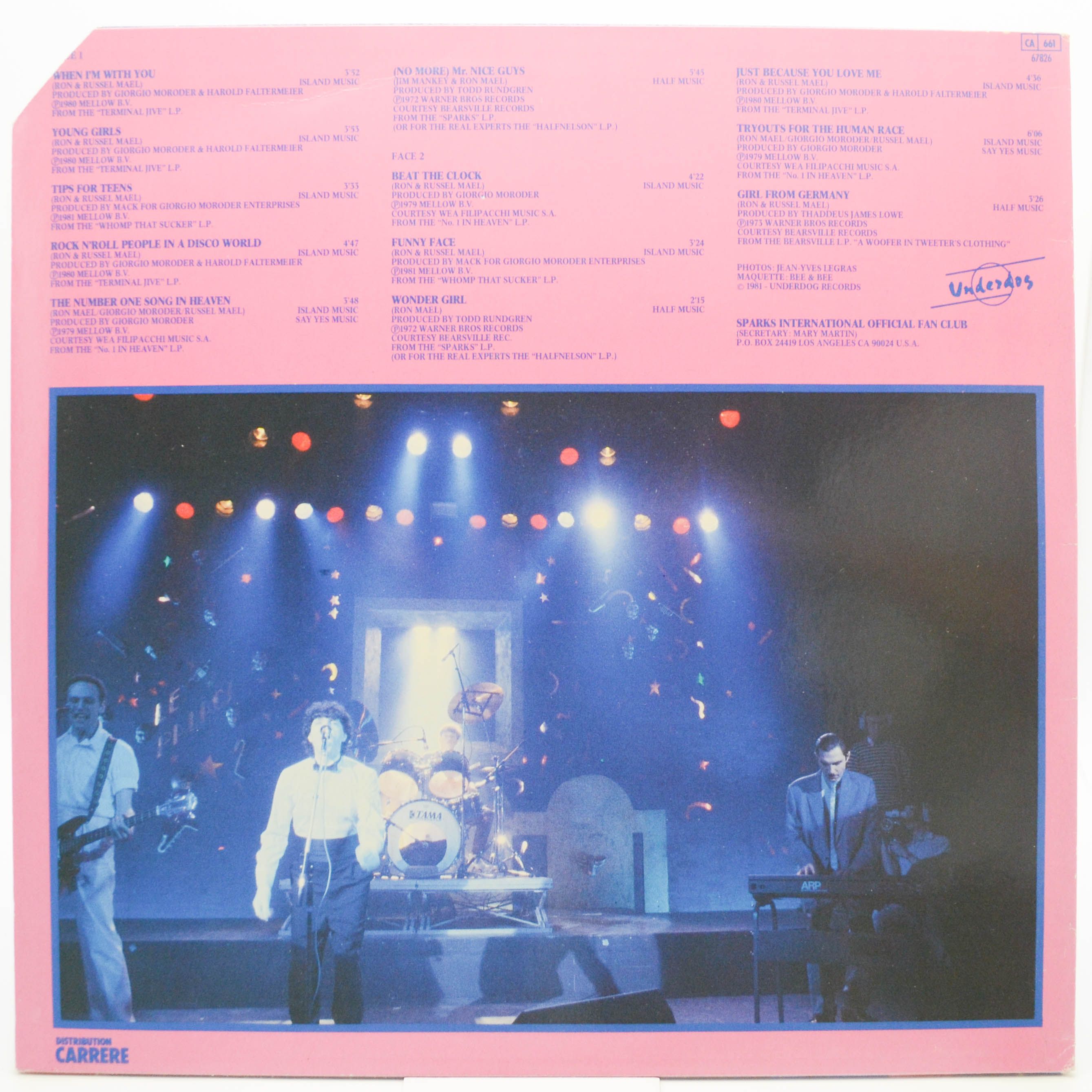 Sparks — The History Of Sparks, 1981