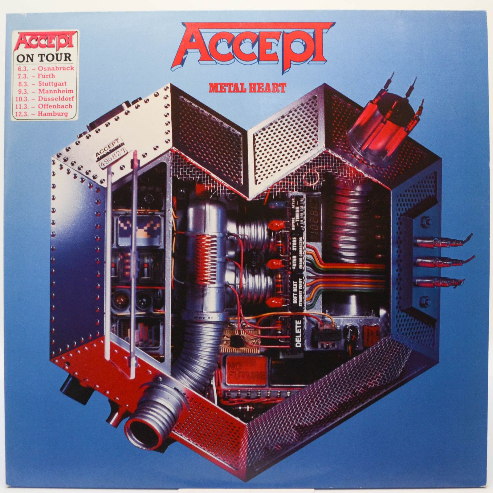 Accept — Metal Heart (1-st, Germany), 1985