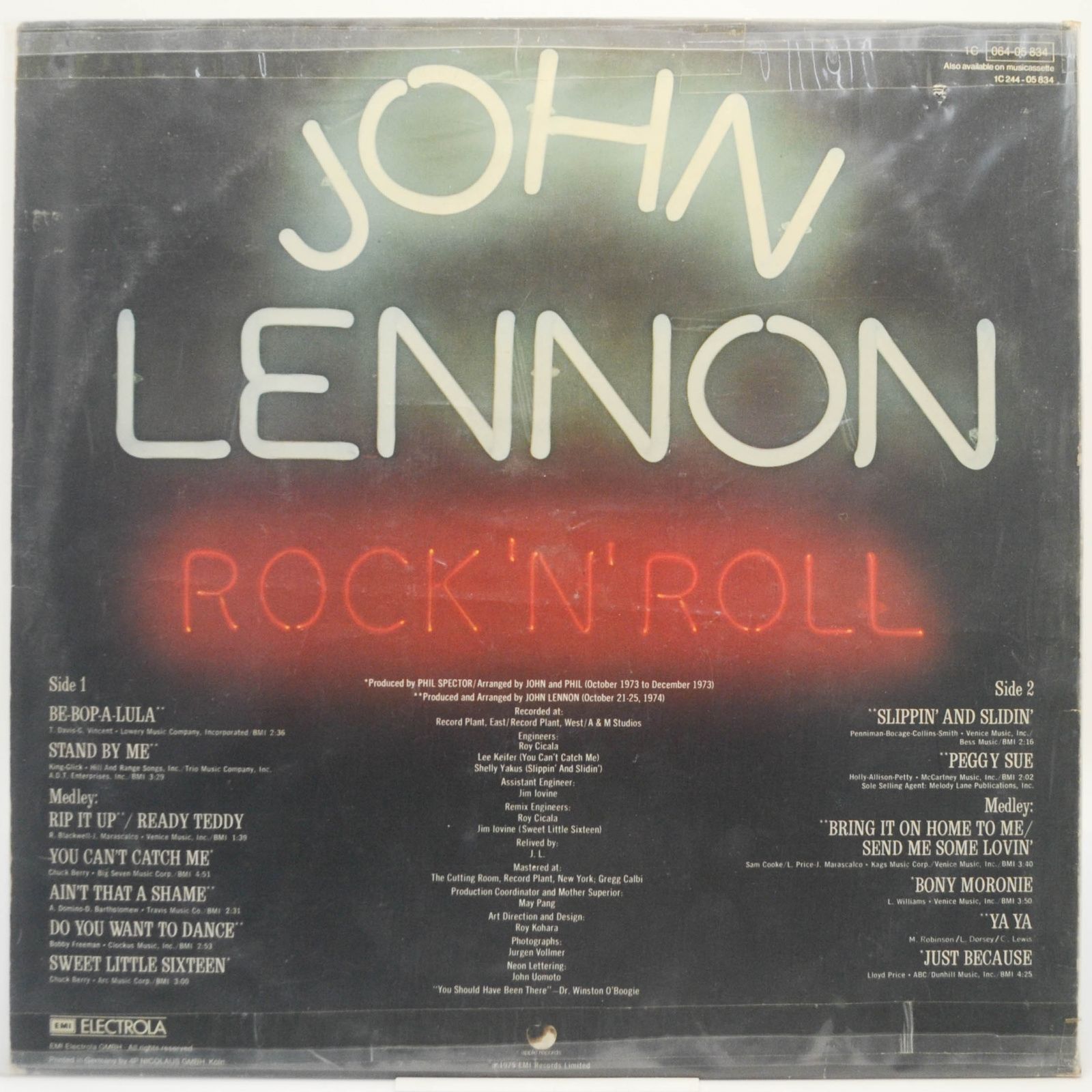 John Lennon — Rock 'N' Roll, 1975