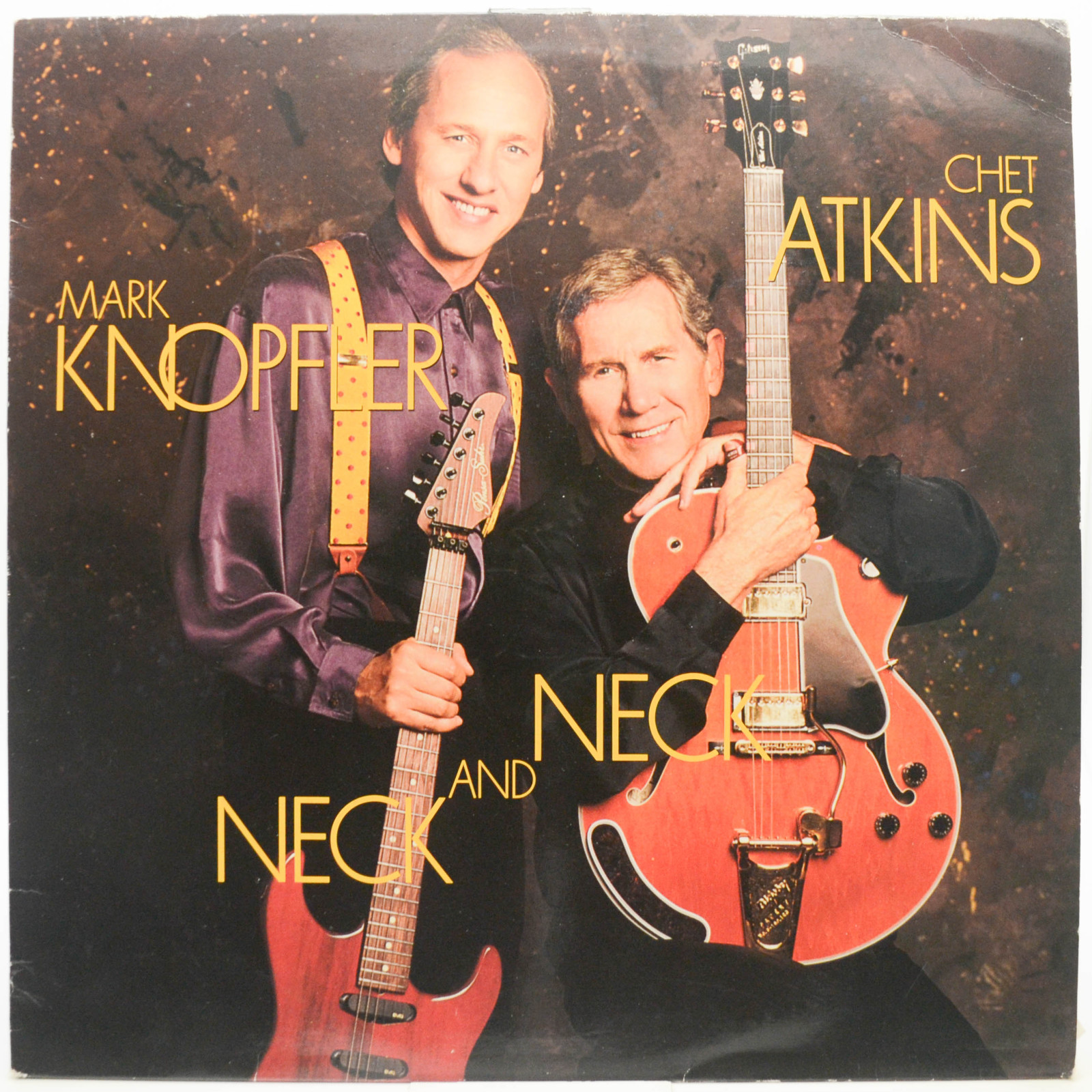 Виниловая пластинка Chet Atkins And Mark Knopfler — Neck And Neck, 1990