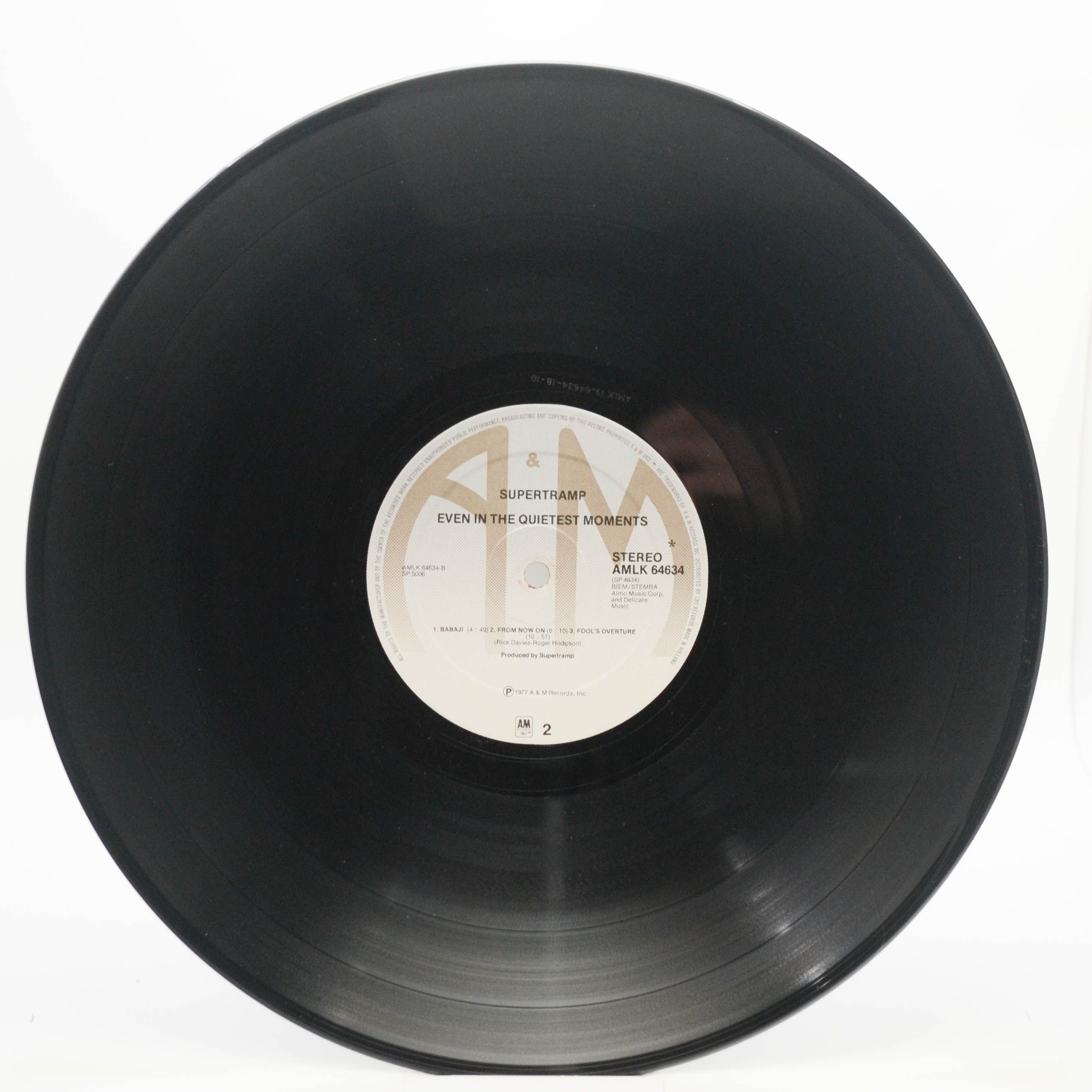 Supertramp — Even In The Quietest Moments..., 1977