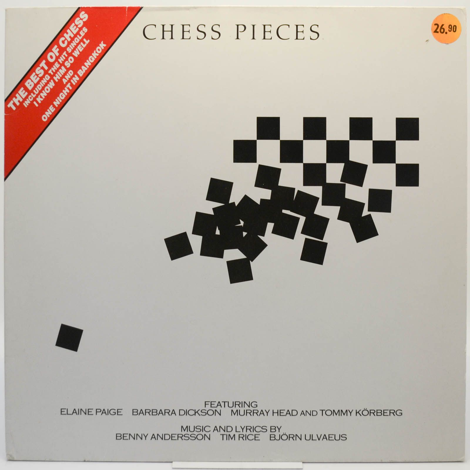 Benny Andersson, Tim Rice, Björn Ulvaeus — Chess Pieces, 1986