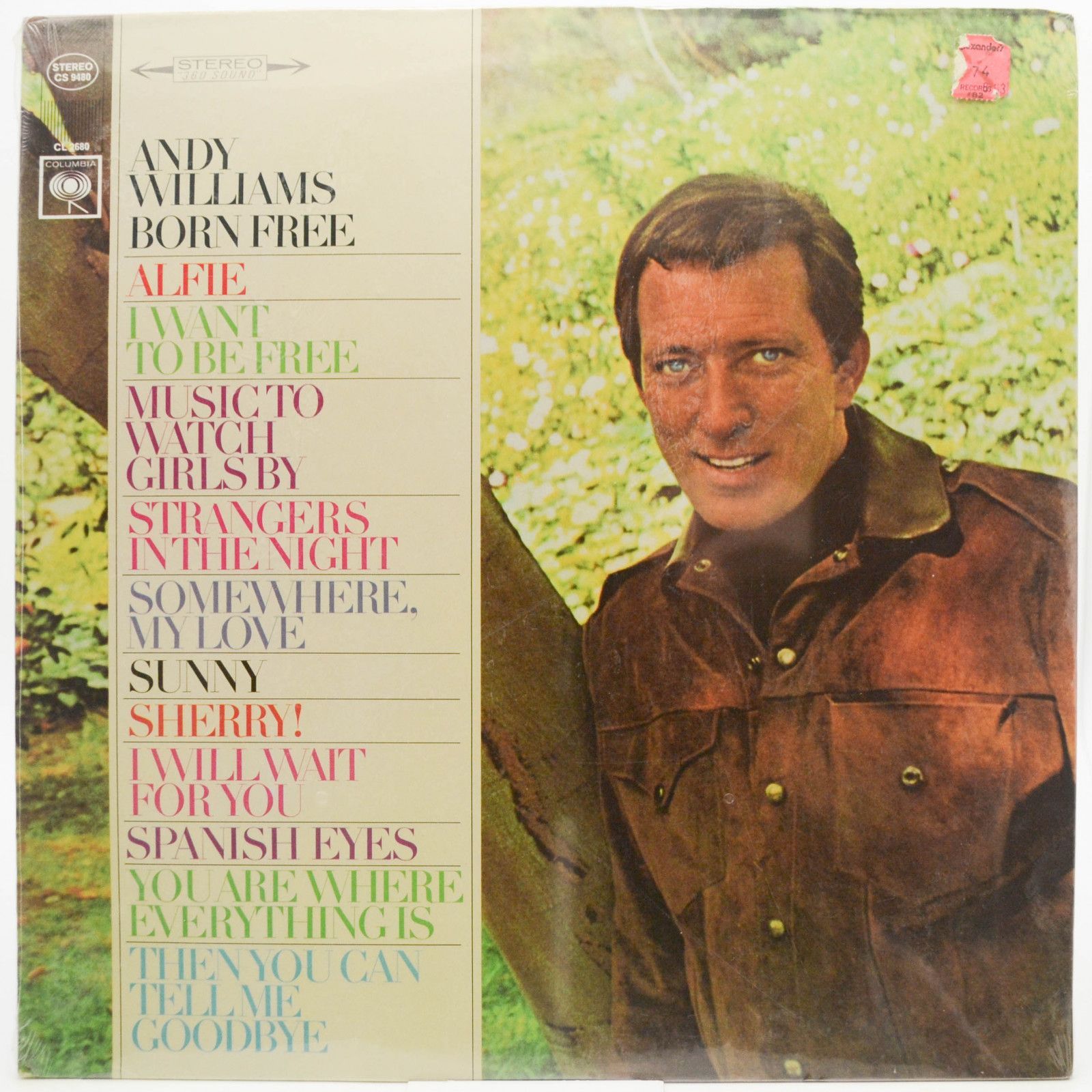 Andy Williams — Born Free (1-st, USA), 1967