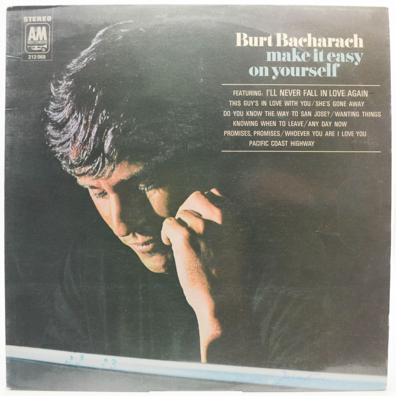 Виниловая пластинка Burt Bacharach — Make It Easy On Yourself, 1969
