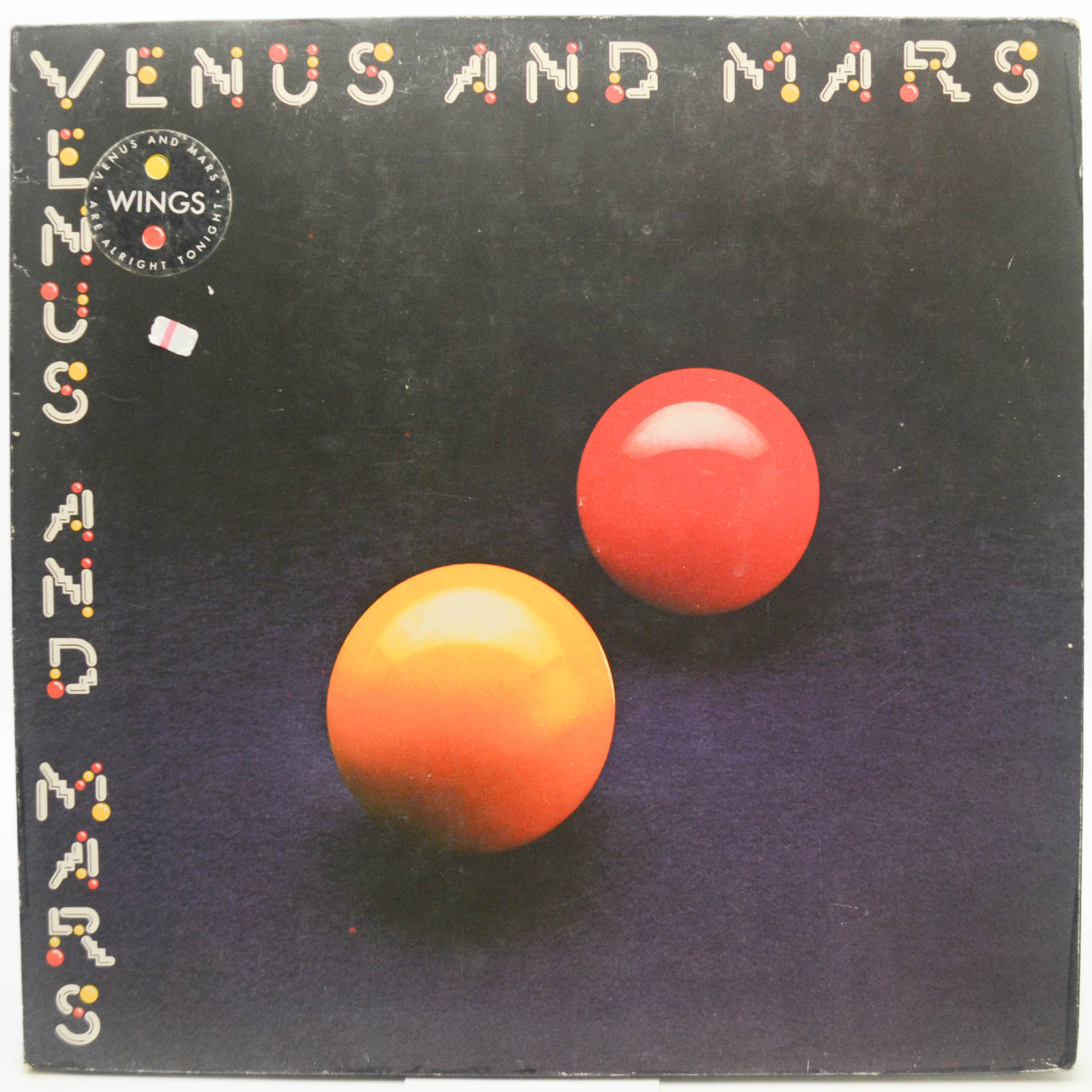 Виниловая пластинка Wings — Venus And Mars (2 stickers), 1975