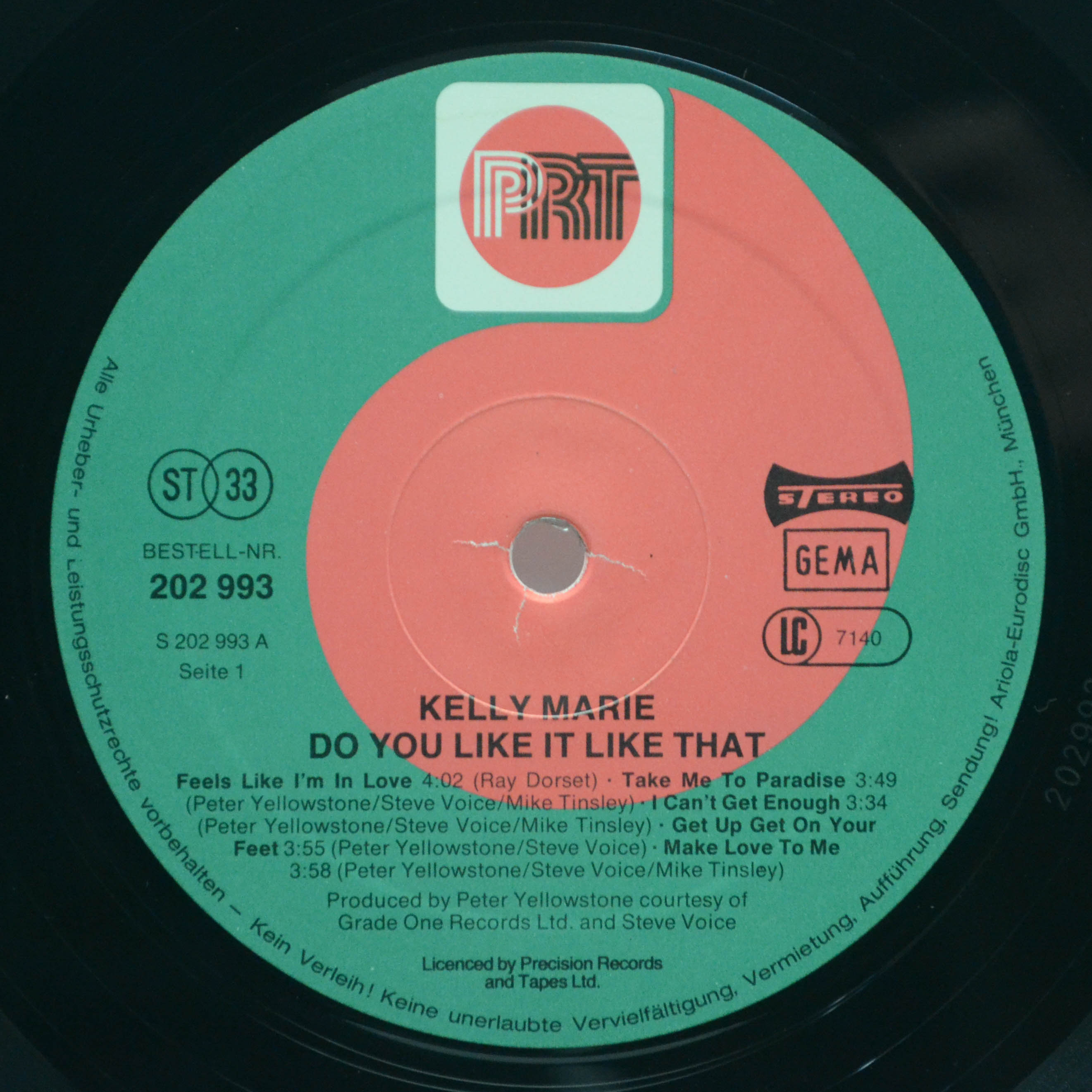 Kelly Marie — Do You Like It Like That?, 1980