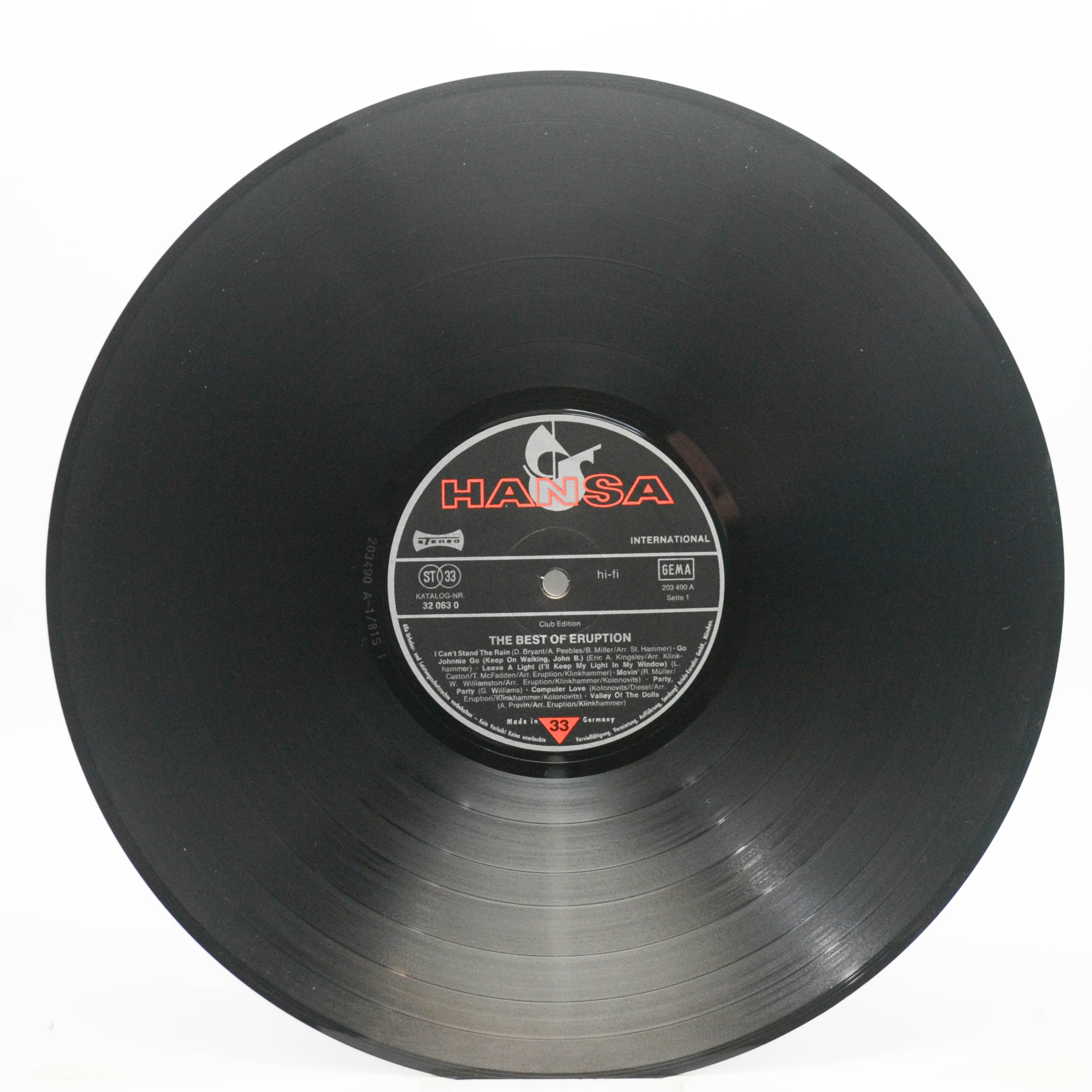 Eruption — The Best Of Eruption, 1981