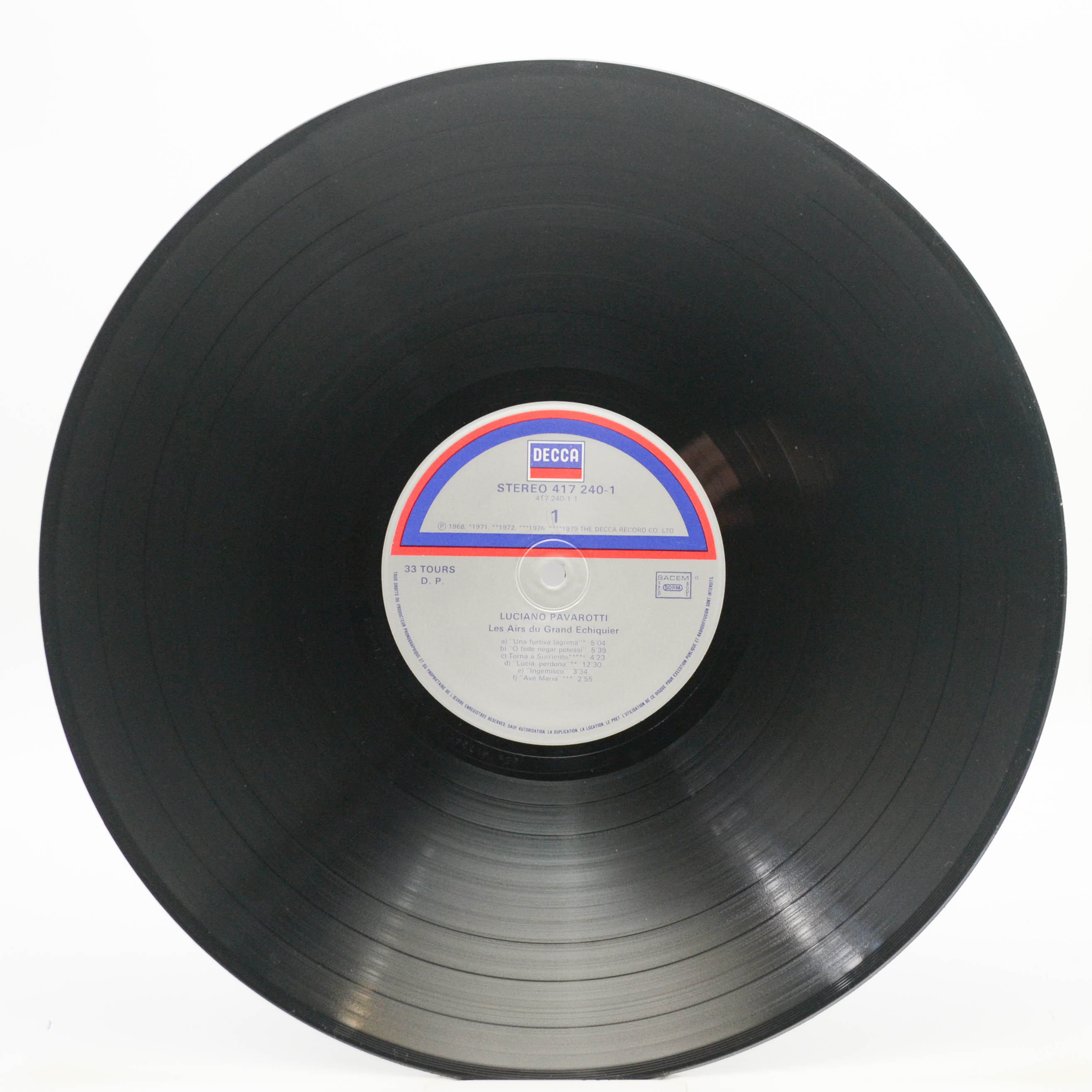 Luciano Pavarotti — Les Airs Du Grand Echiquier, 1986