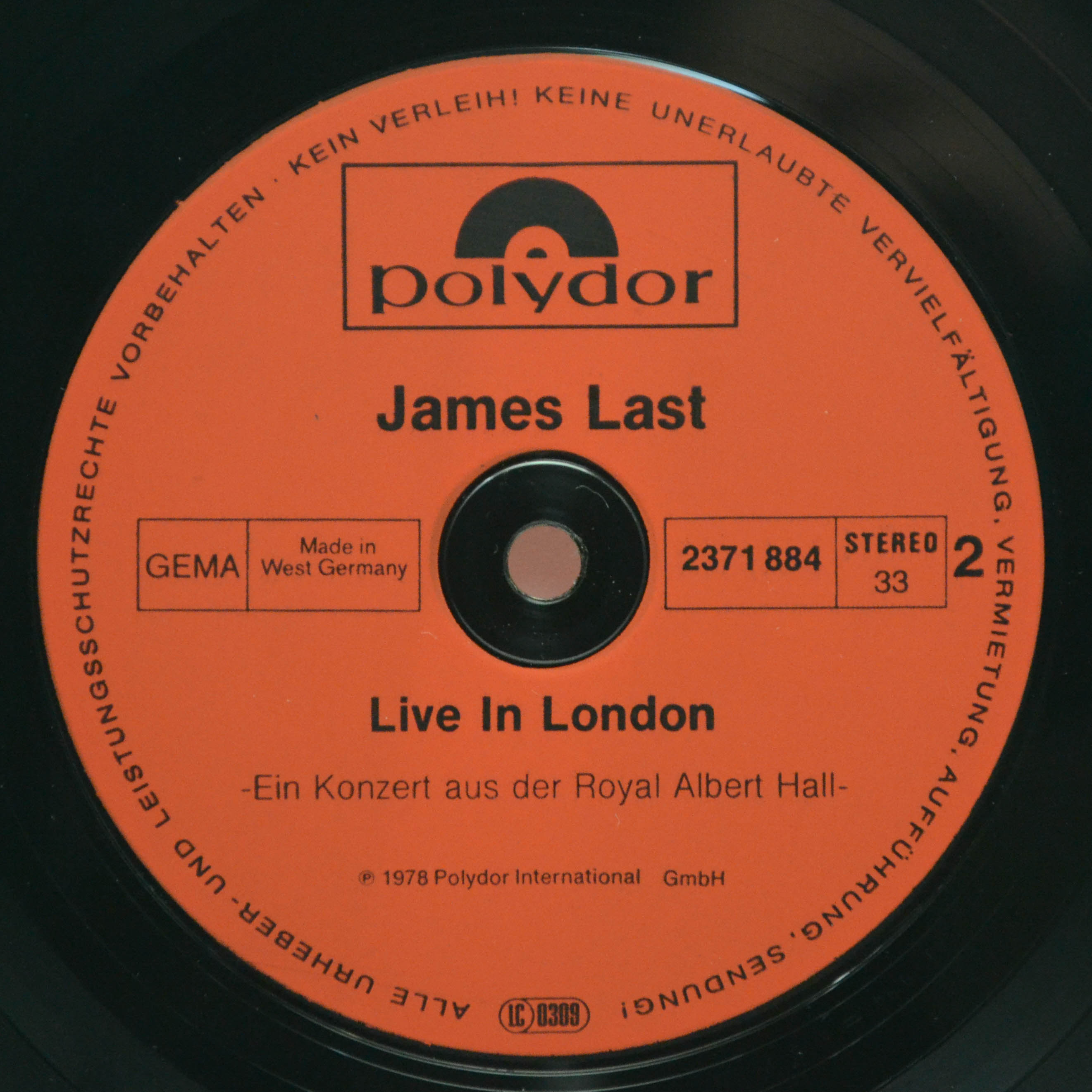 James Last — Live In London, 1978