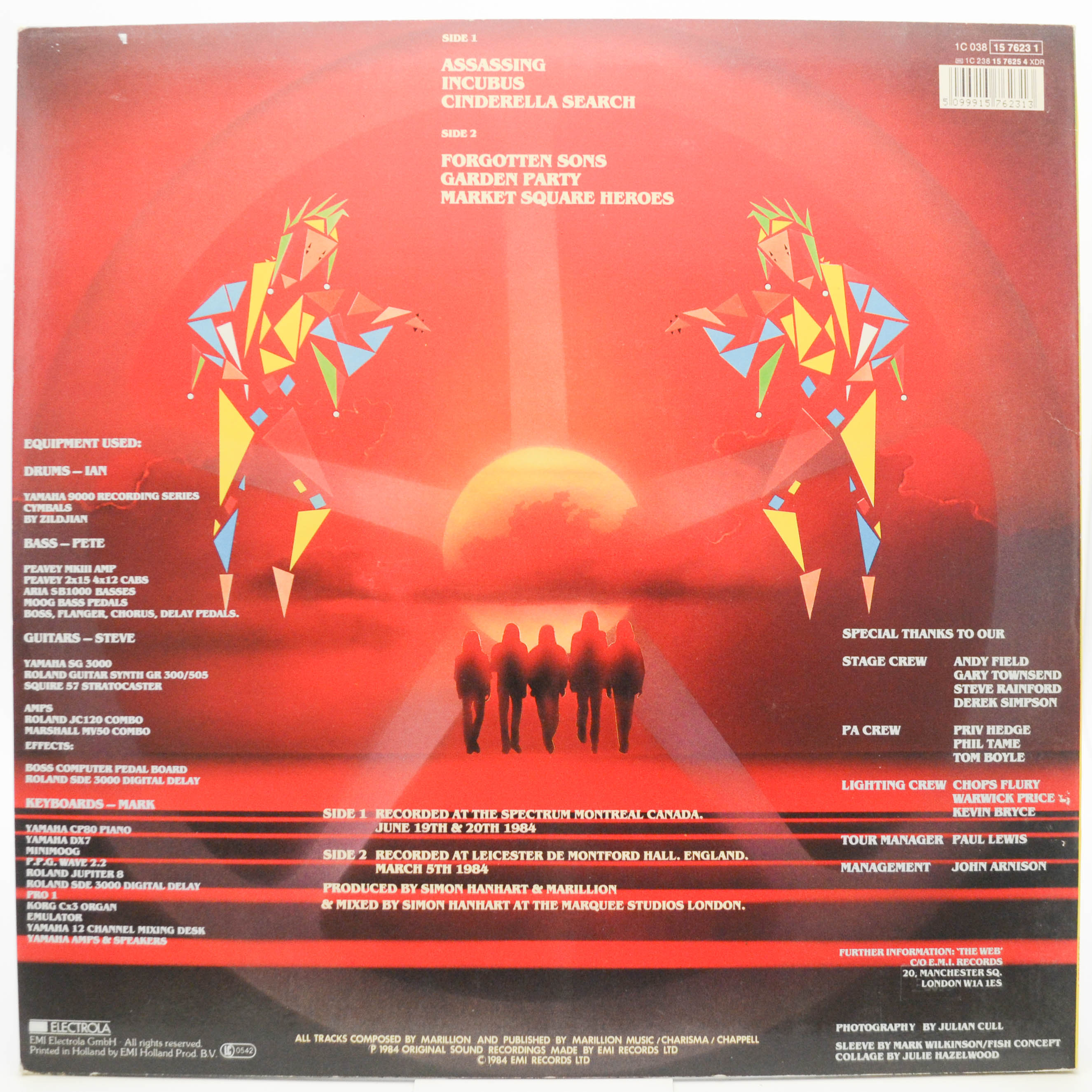 Marillion — Real To Reel, 1984