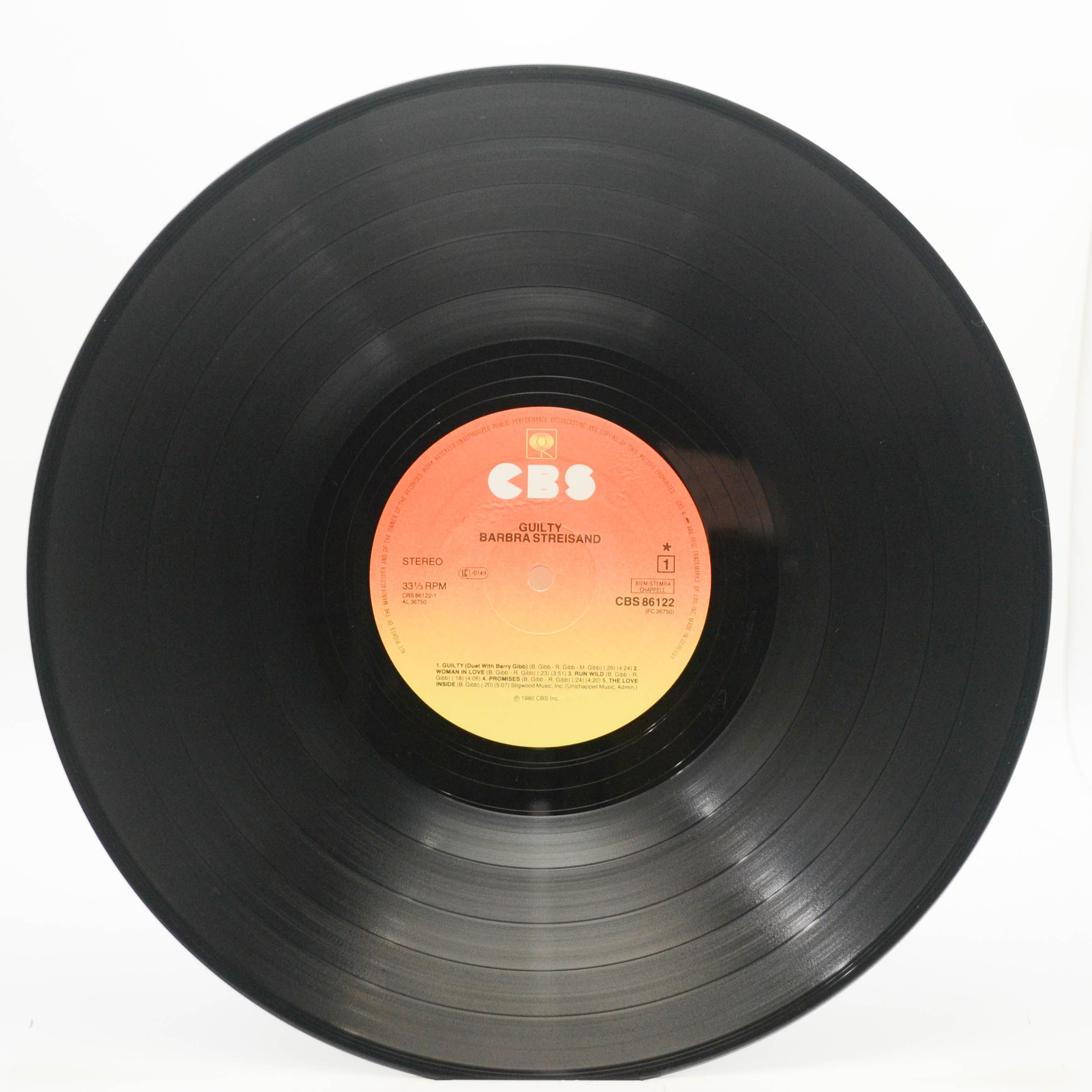 Streisand — Guilty, 1980