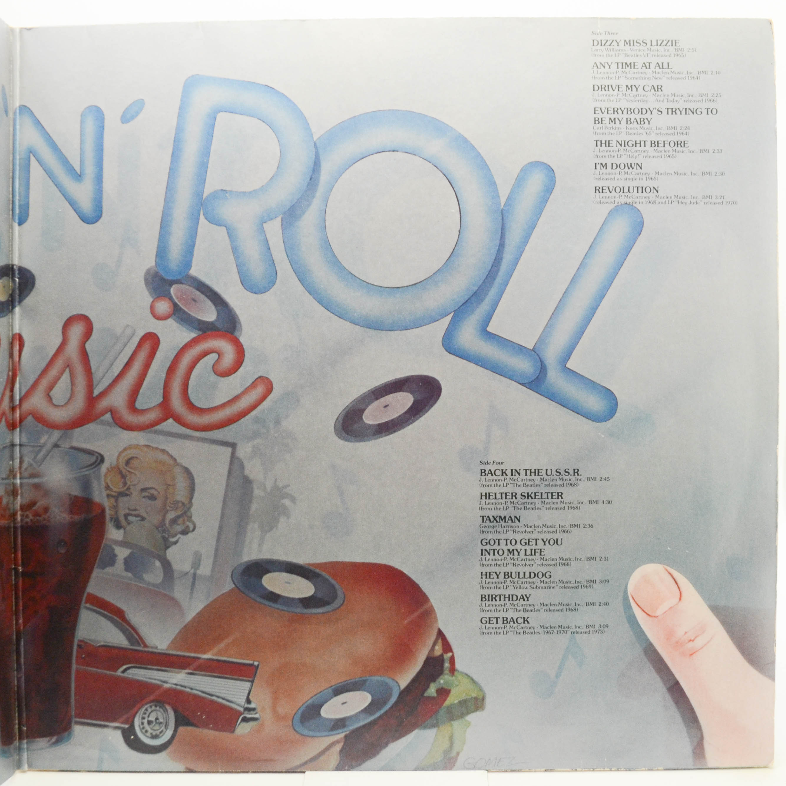 Beatles — Rock 'N' Roll Music (2LP), 1976