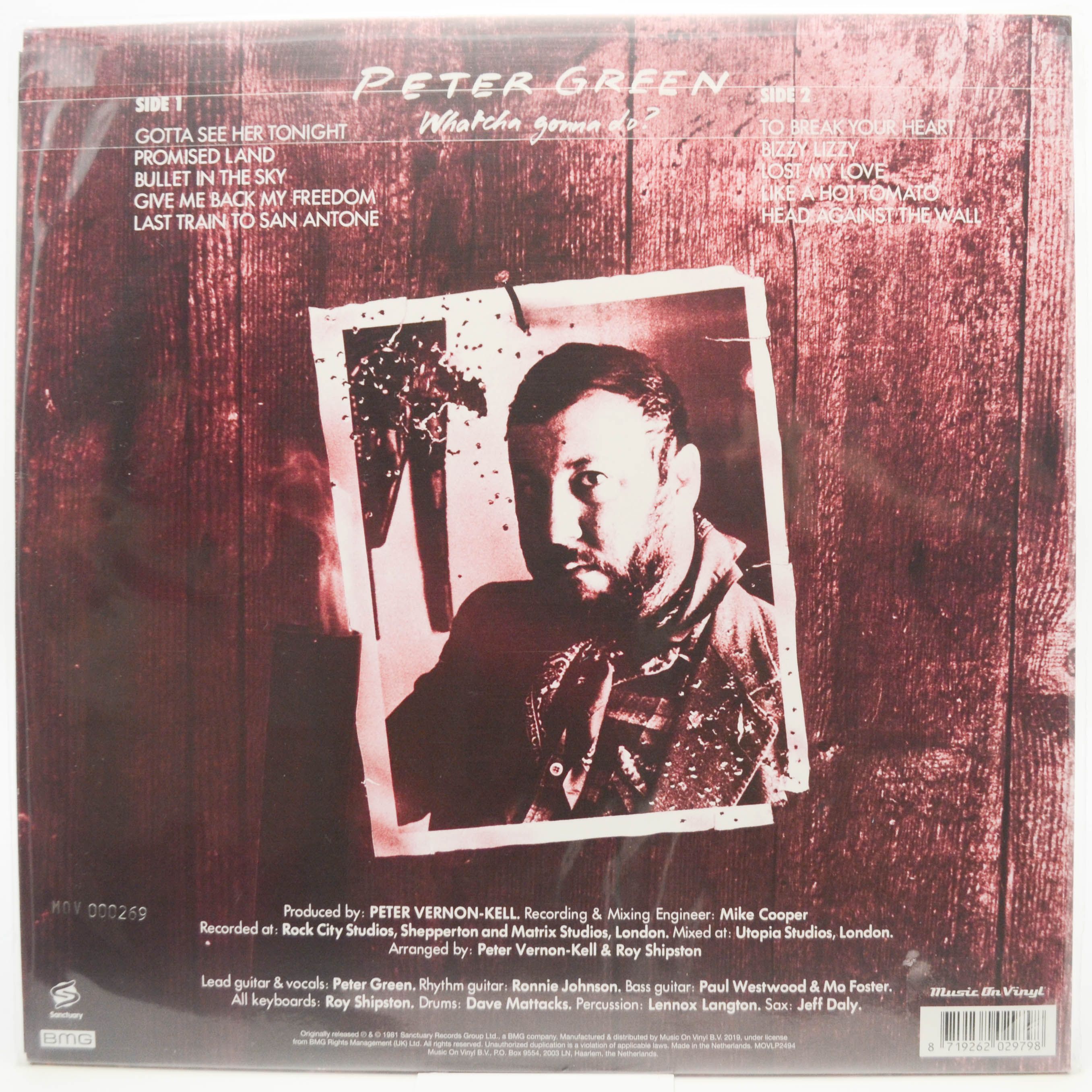 Peter Green — Whatcha Gonna Do?, 1981