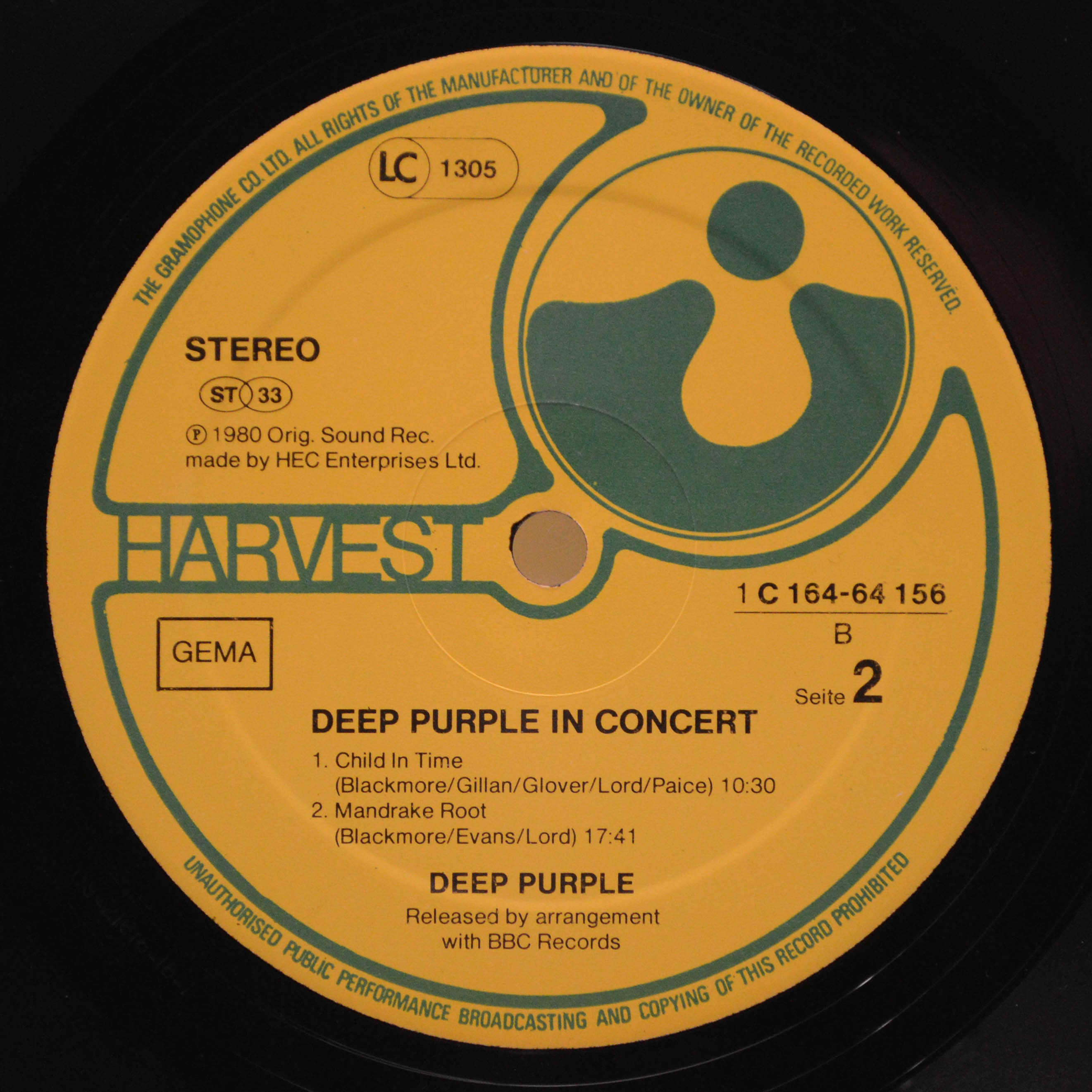 Deep Purple — In Concert, 1980