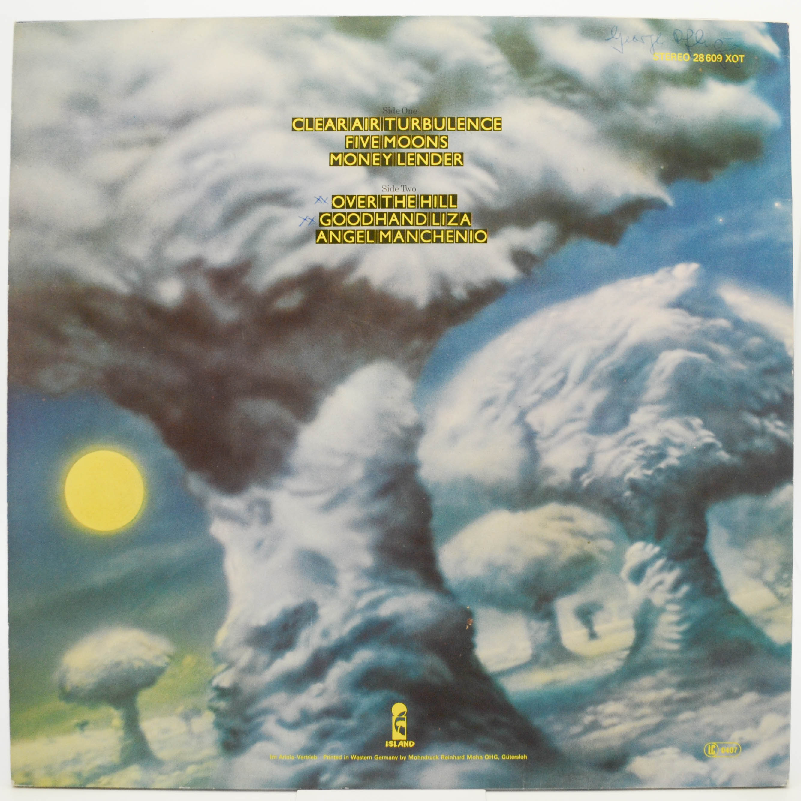 Ian Gillan Band — Clear Air Turbulence, 1977