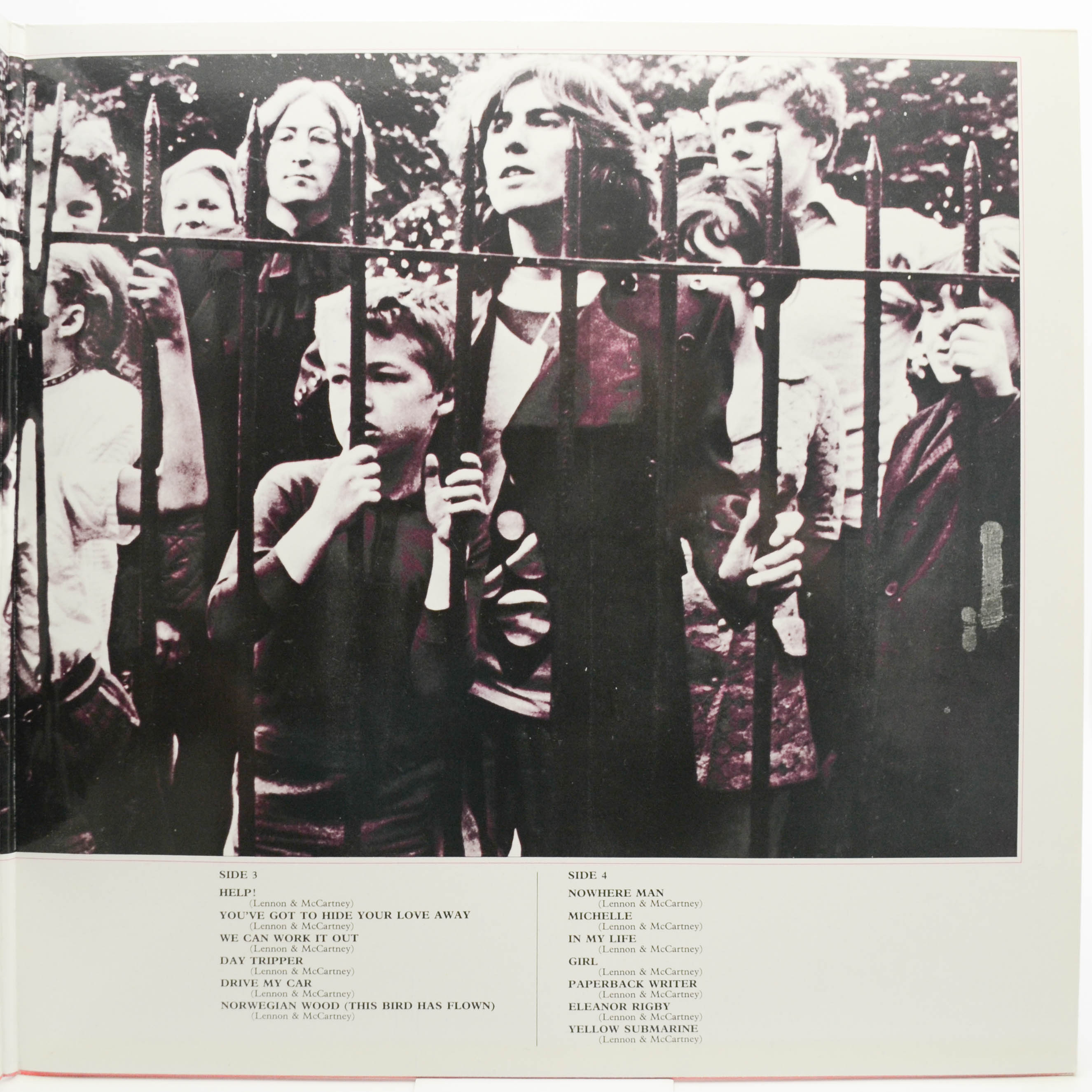 Beatles — 1962 - 1966 (2LP), 1973