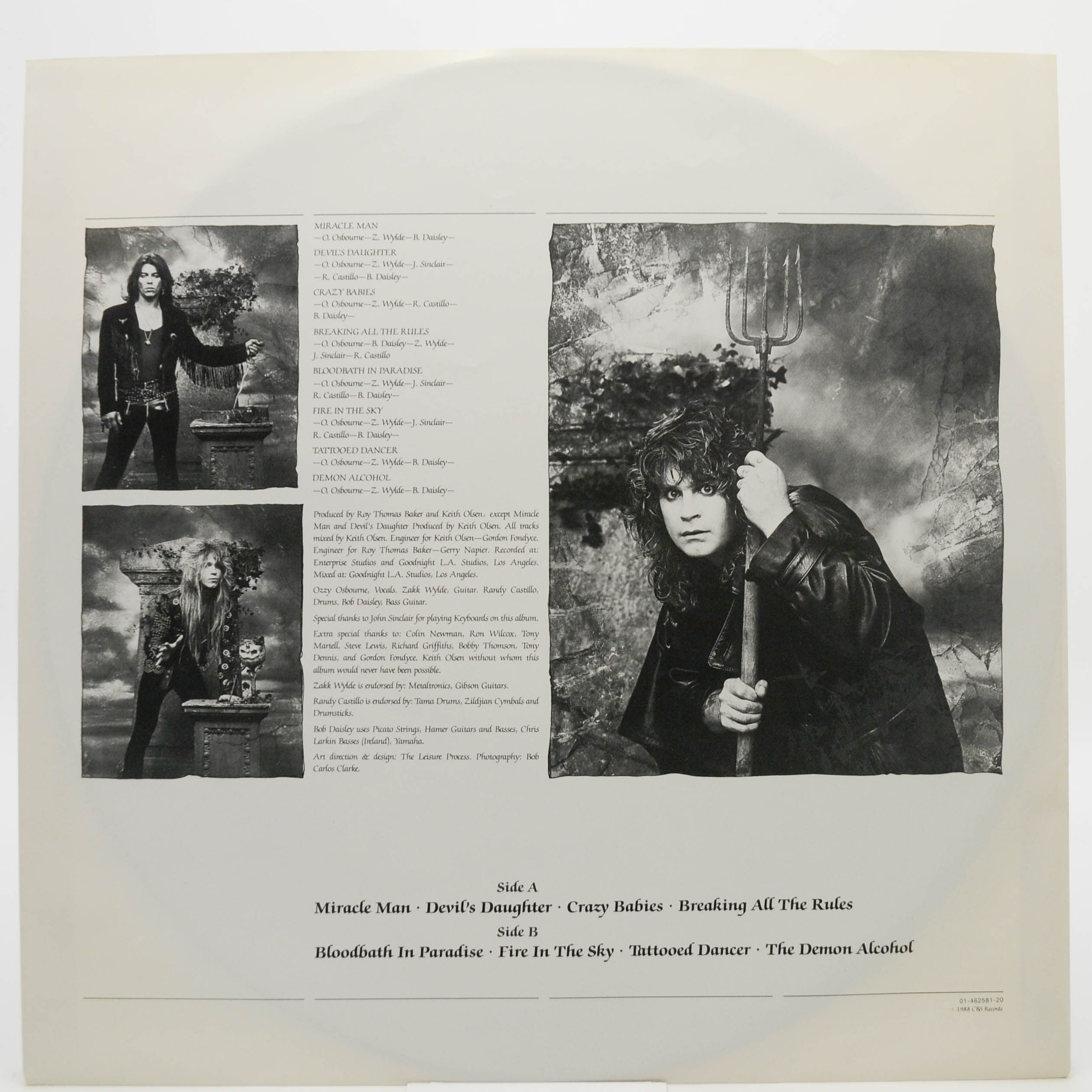 Ozzy Osbourne — No Rest For The Wicked, 1988