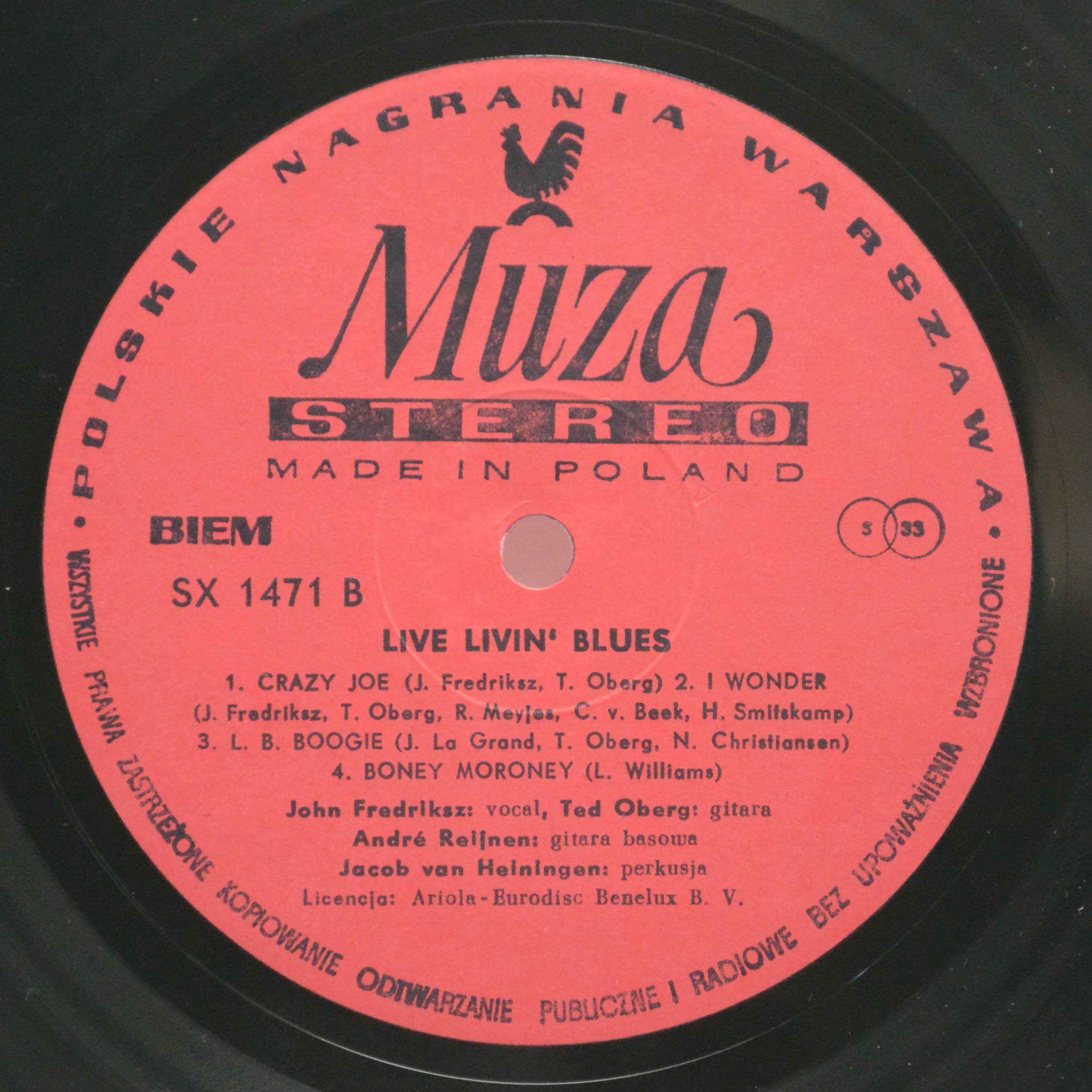 Livin' Blues — Live Livin' Blues, 1975