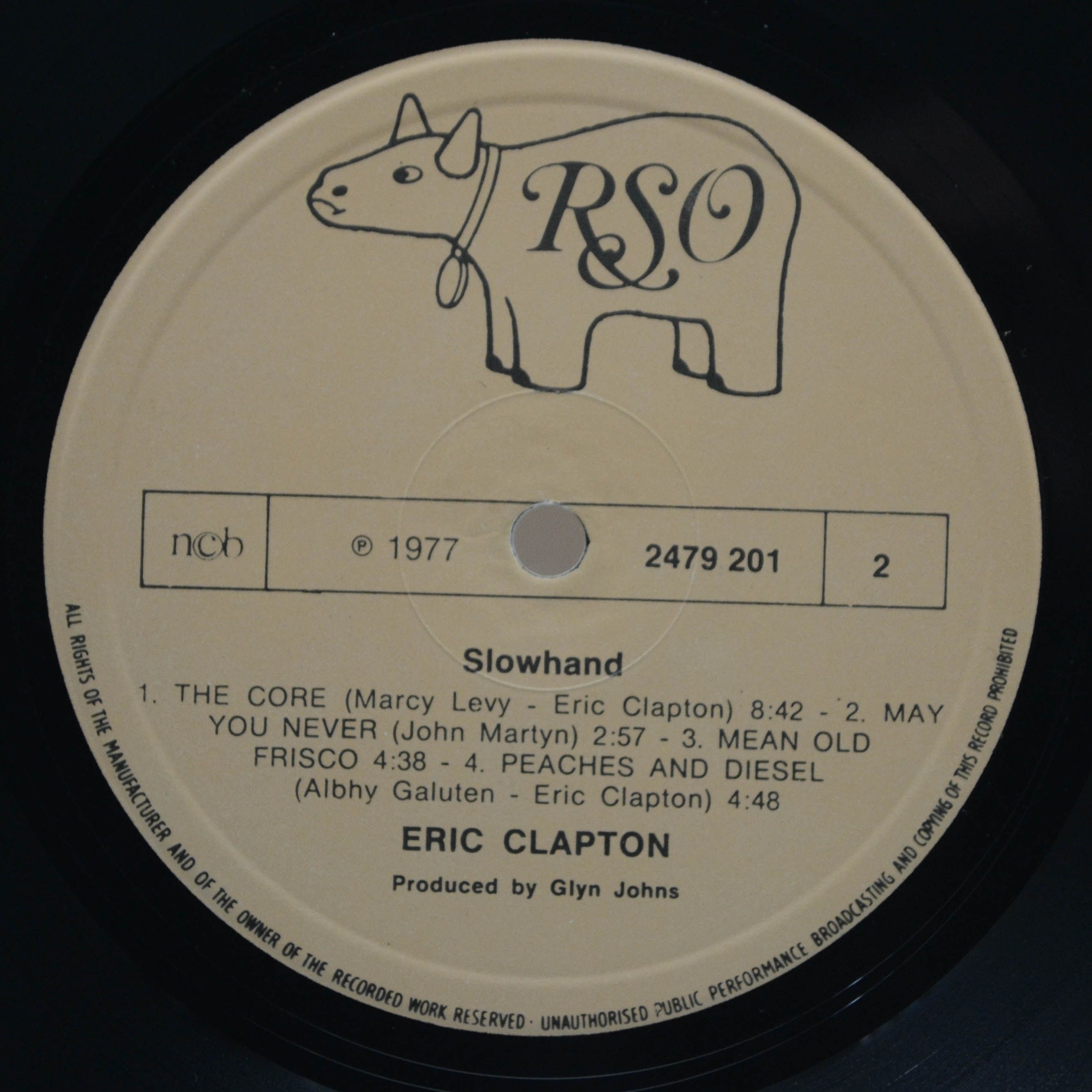 Eric Clapton — Slowhand, 1977