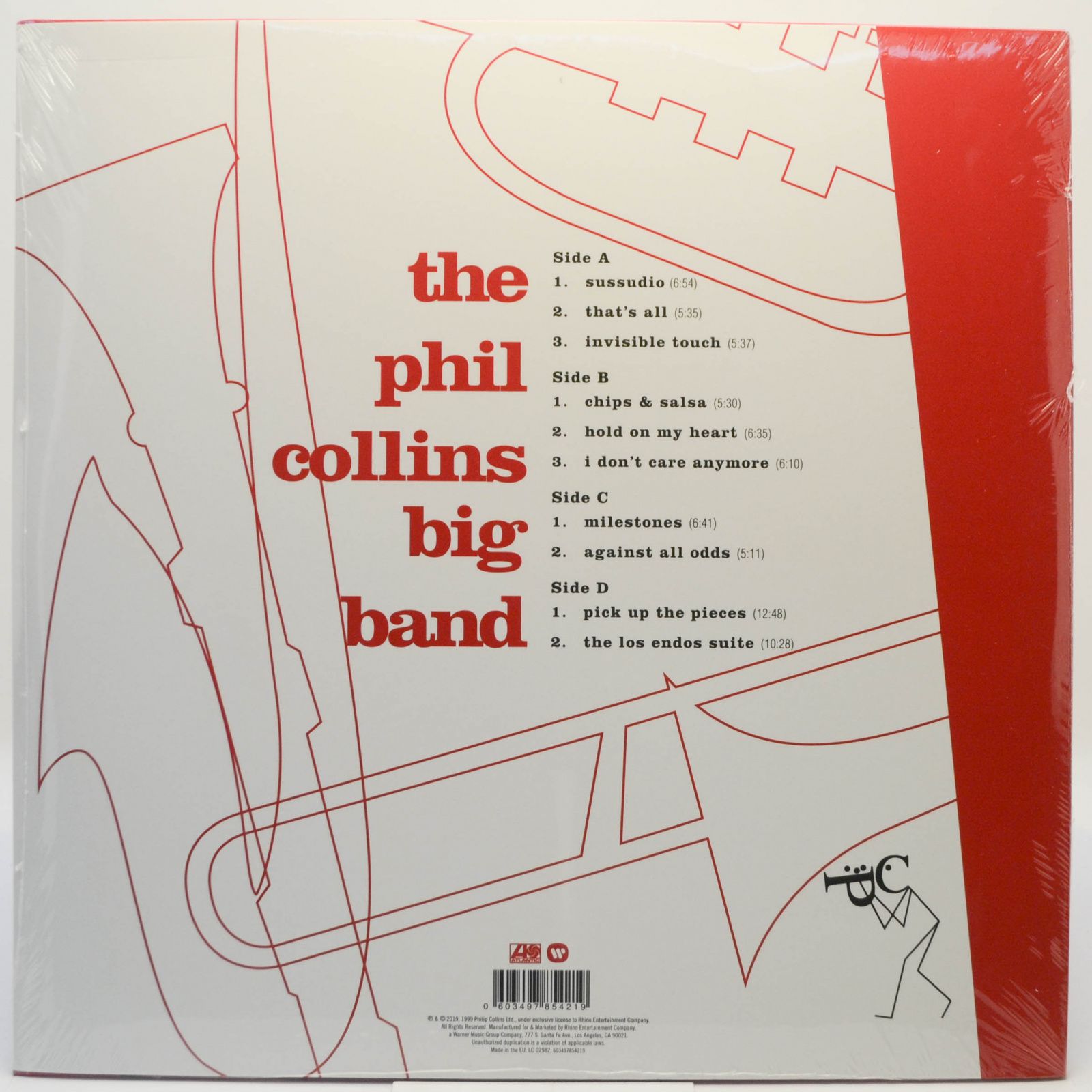 Phil Collins Big Band — A Hot Night In Paris (2LP), 2019
