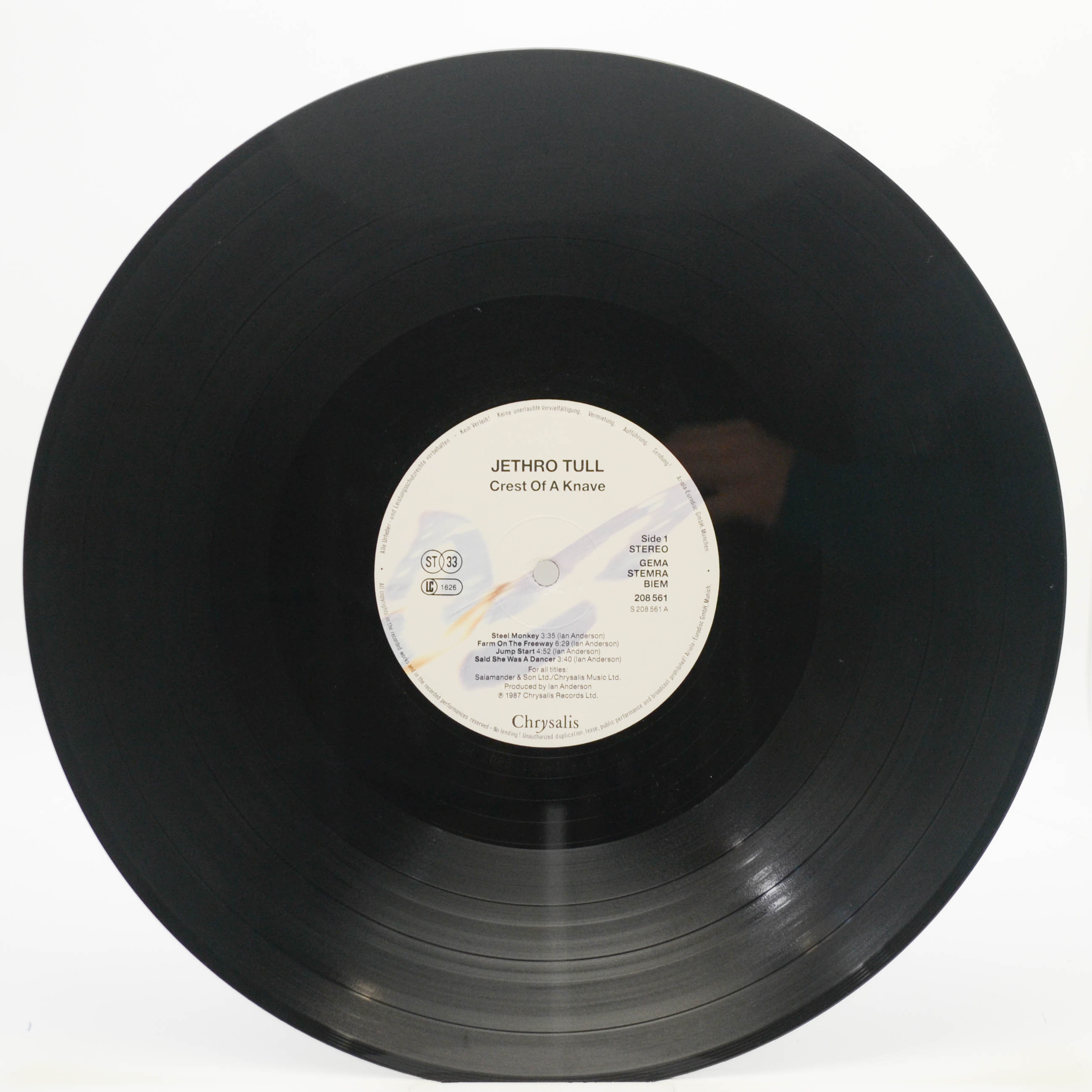 Jethro Tull — Crest Of A Knave, 1987