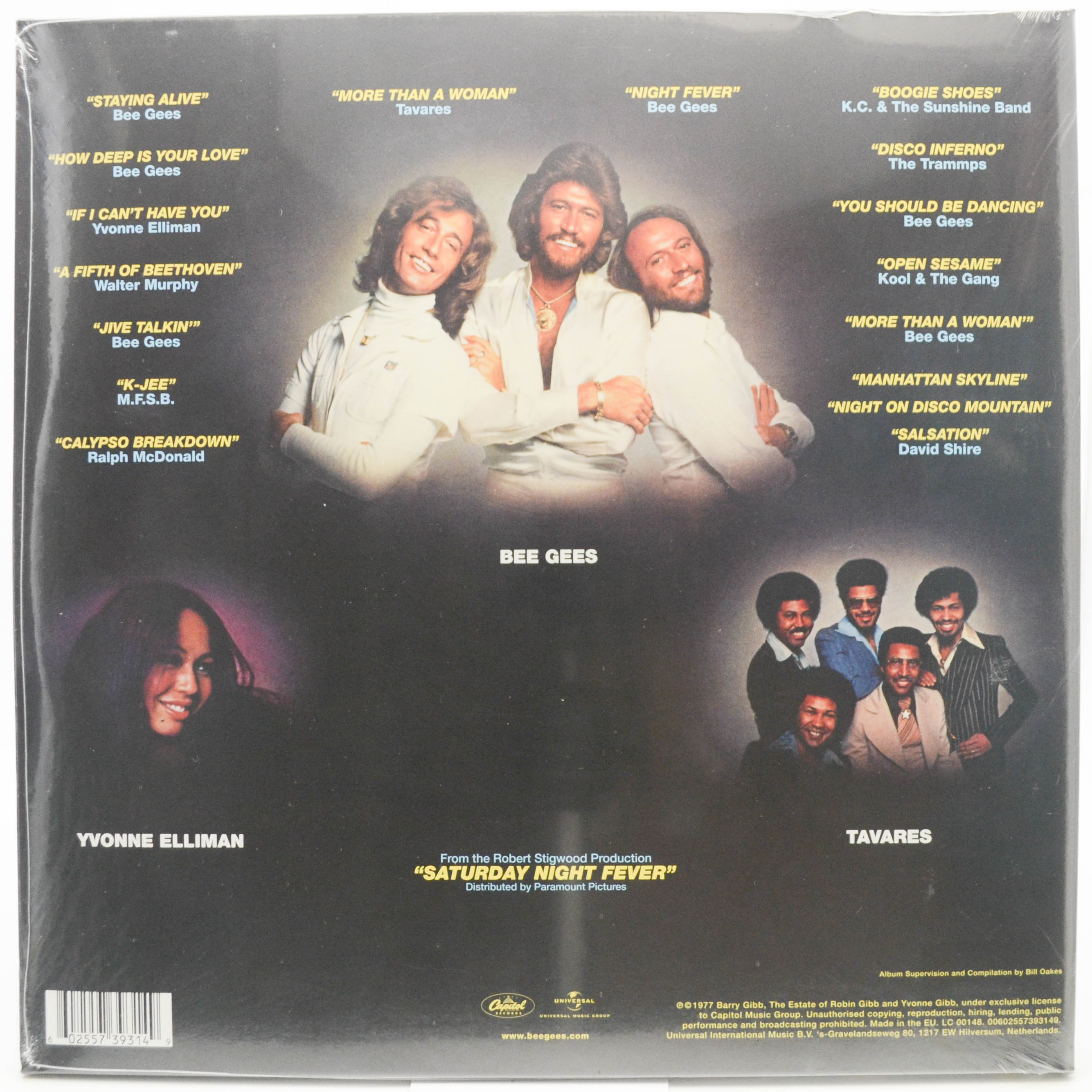 Виниловая пластинка Various — Saturday Night Fever (The Original Movie Sound Track) (2LP), 1977